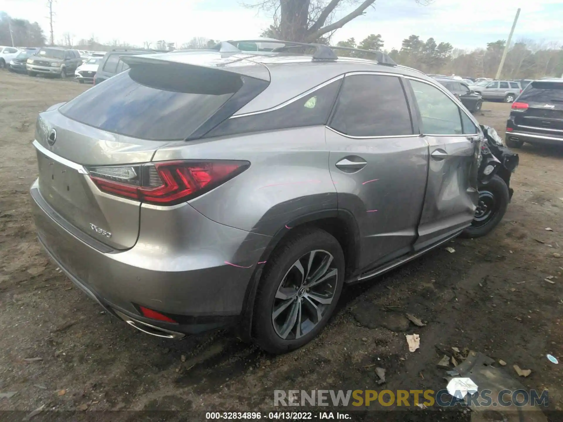 4 Photograph of a damaged car 2T2HZMDA0LC229058 LEXUS RX 2020