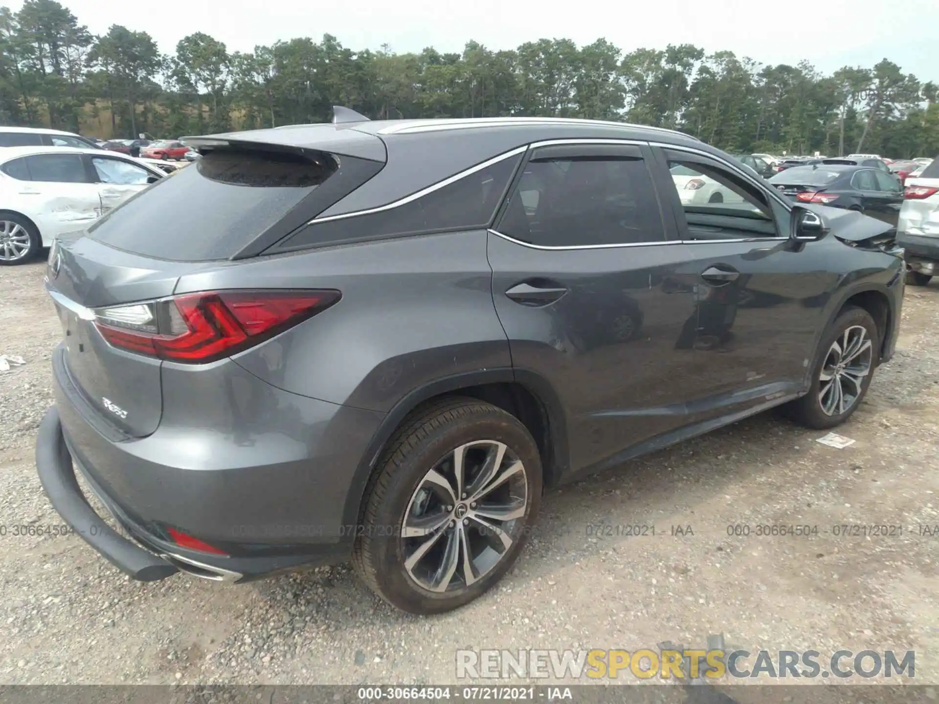 4 Photograph of a damaged car 2T2HZMDA0LC233112 LEXUS RX 2020