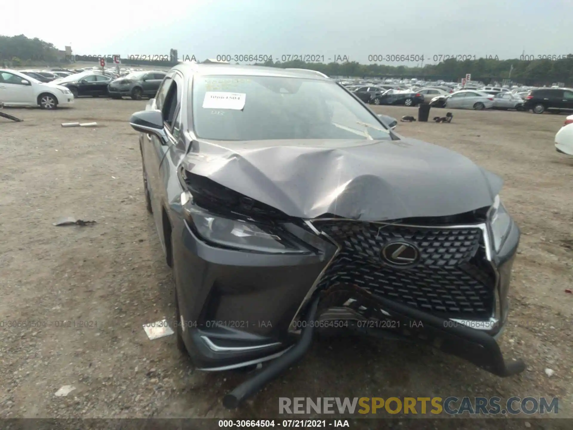 6 Photograph of a damaged car 2T2HZMDA0LC233112 LEXUS RX 2020