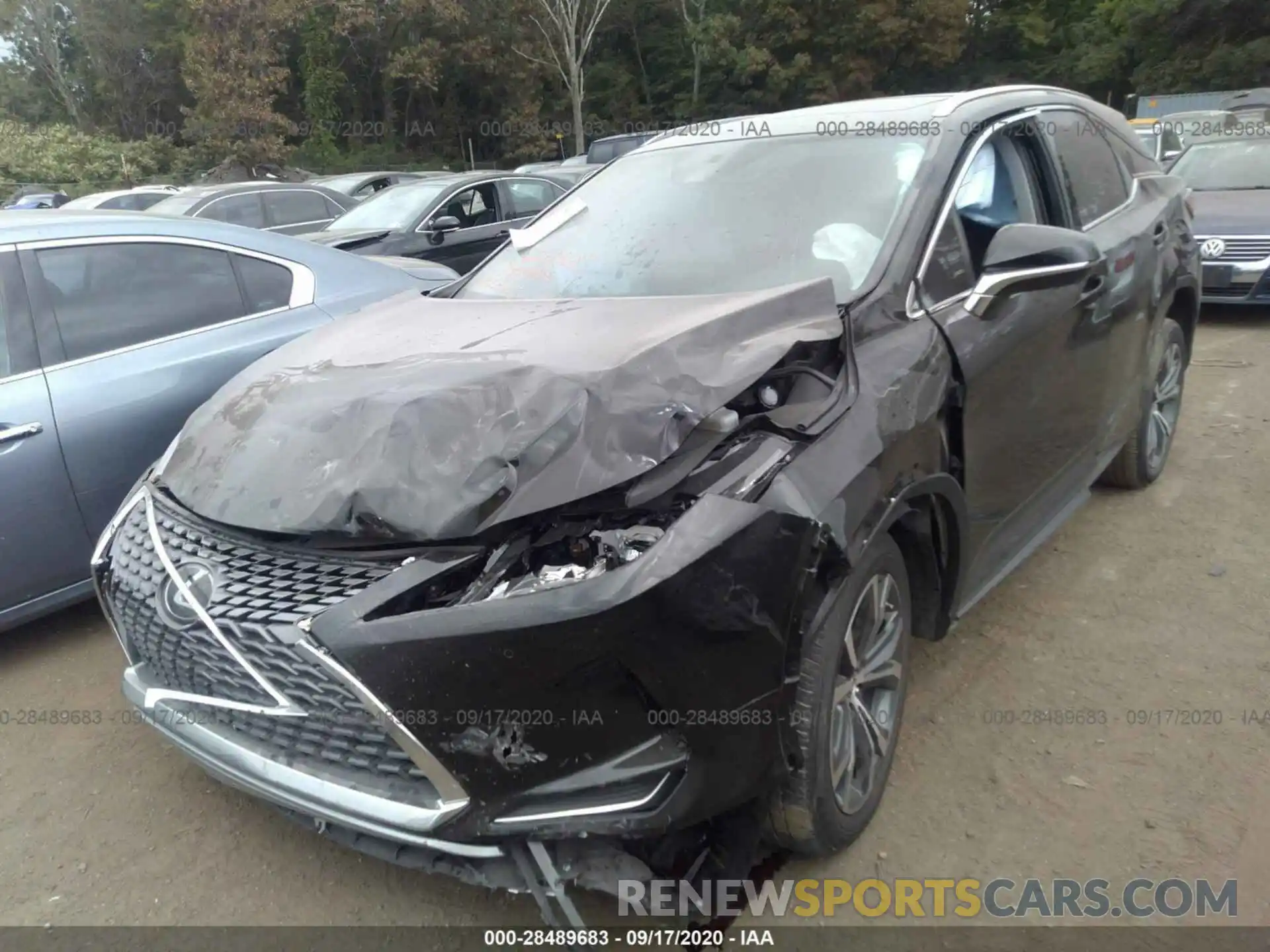 6 Photograph of a damaged car 2T2HZMDA0LC242408 LEXUS RX 2020