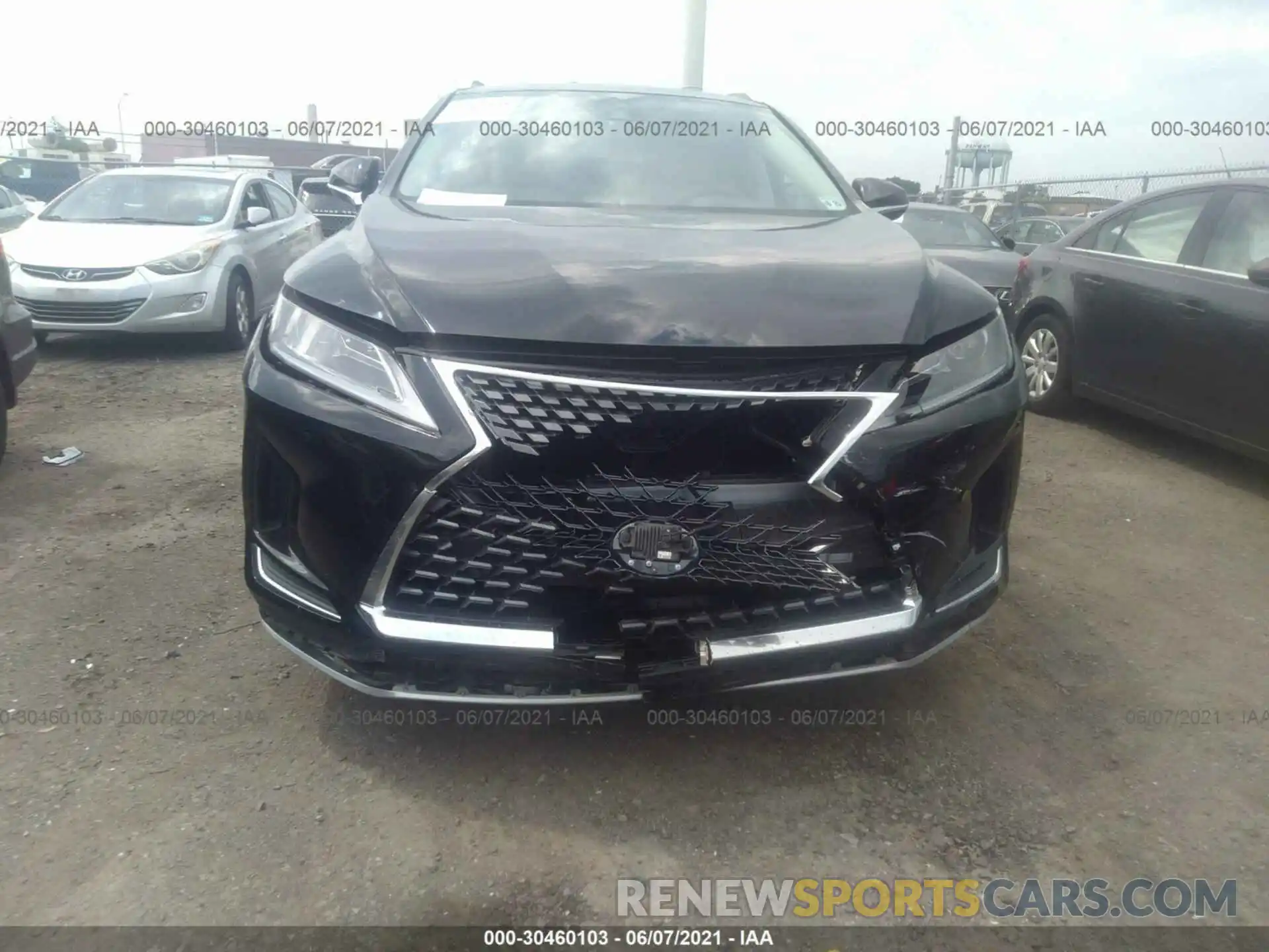 6 Фотография поврежденного автомобиля 2T2HZMDA0LC243185 LEXUS RX 2020