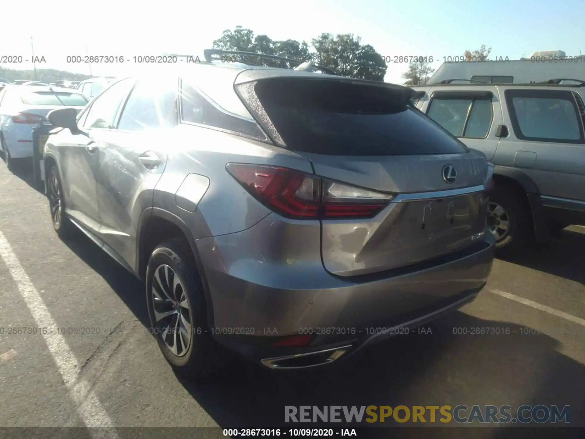 3 Photograph of a damaged car 2T2HZMDA0LC246376 LEXUS RX 2020