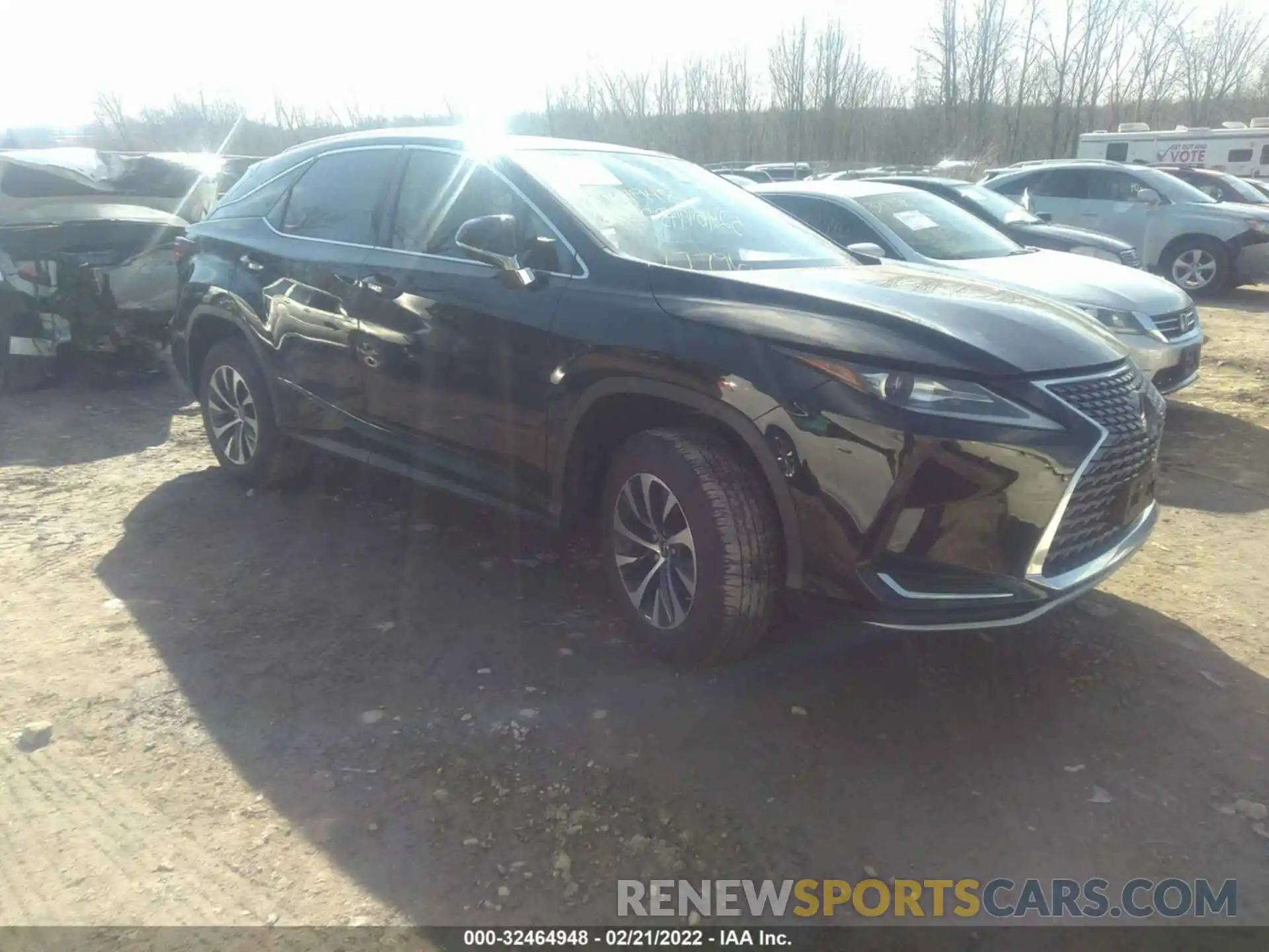 1 Photograph of a damaged car 2T2HZMDA0LC252713 LEXUS RX 2020