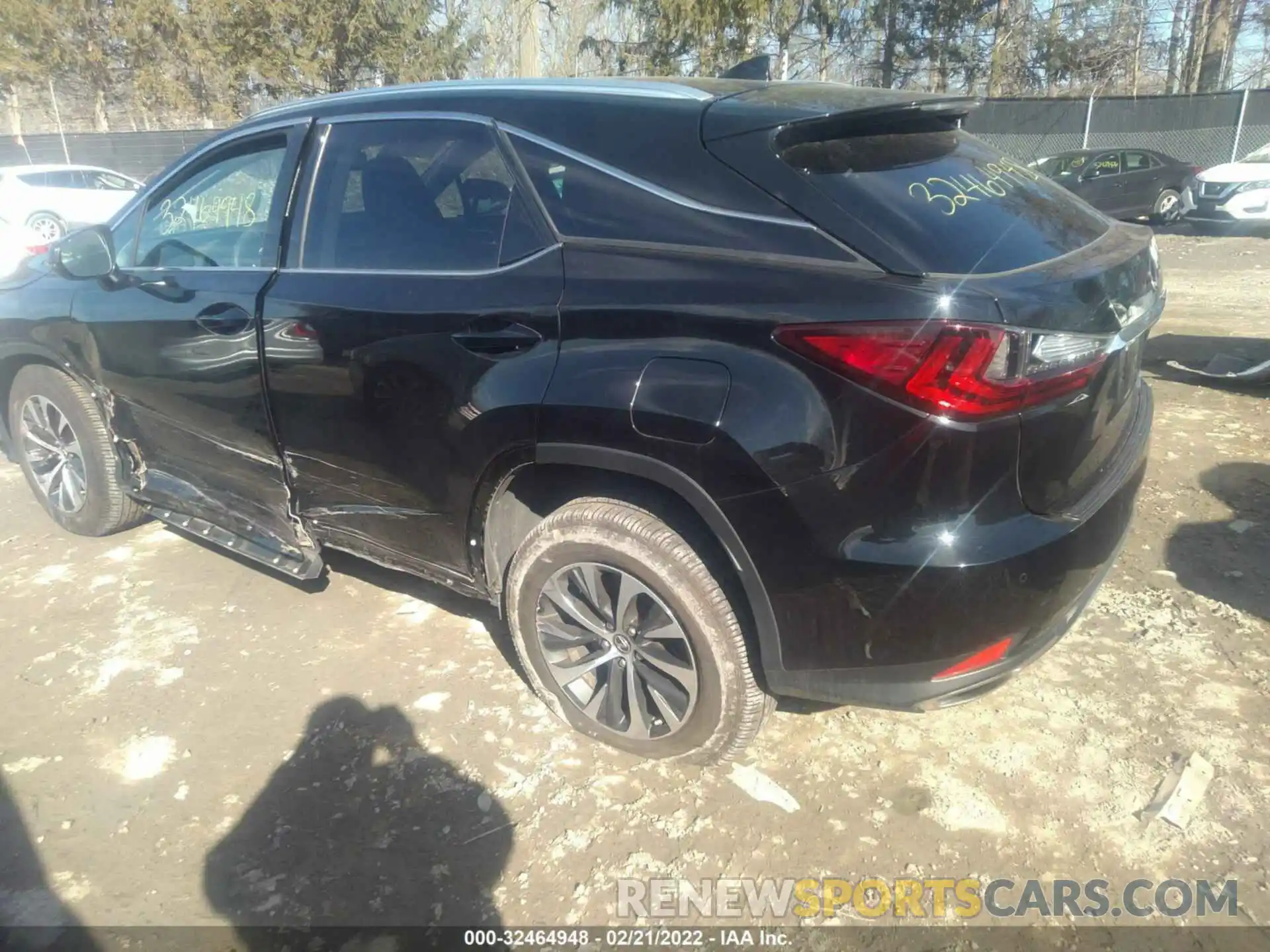 3 Photograph of a damaged car 2T2HZMDA0LC252713 LEXUS RX 2020