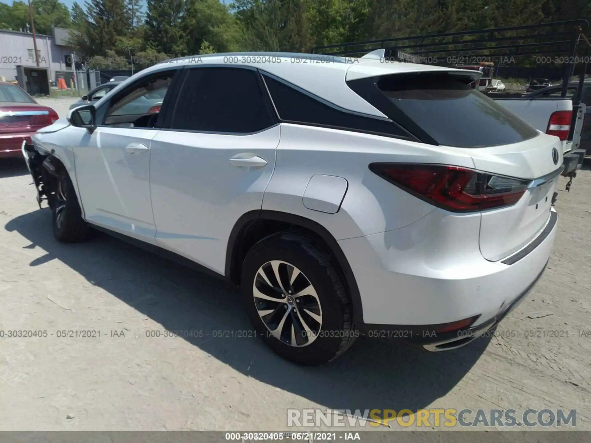 3 Photograph of a damaged car 2T2HZMDA0LC252985 LEXUS RX 2020