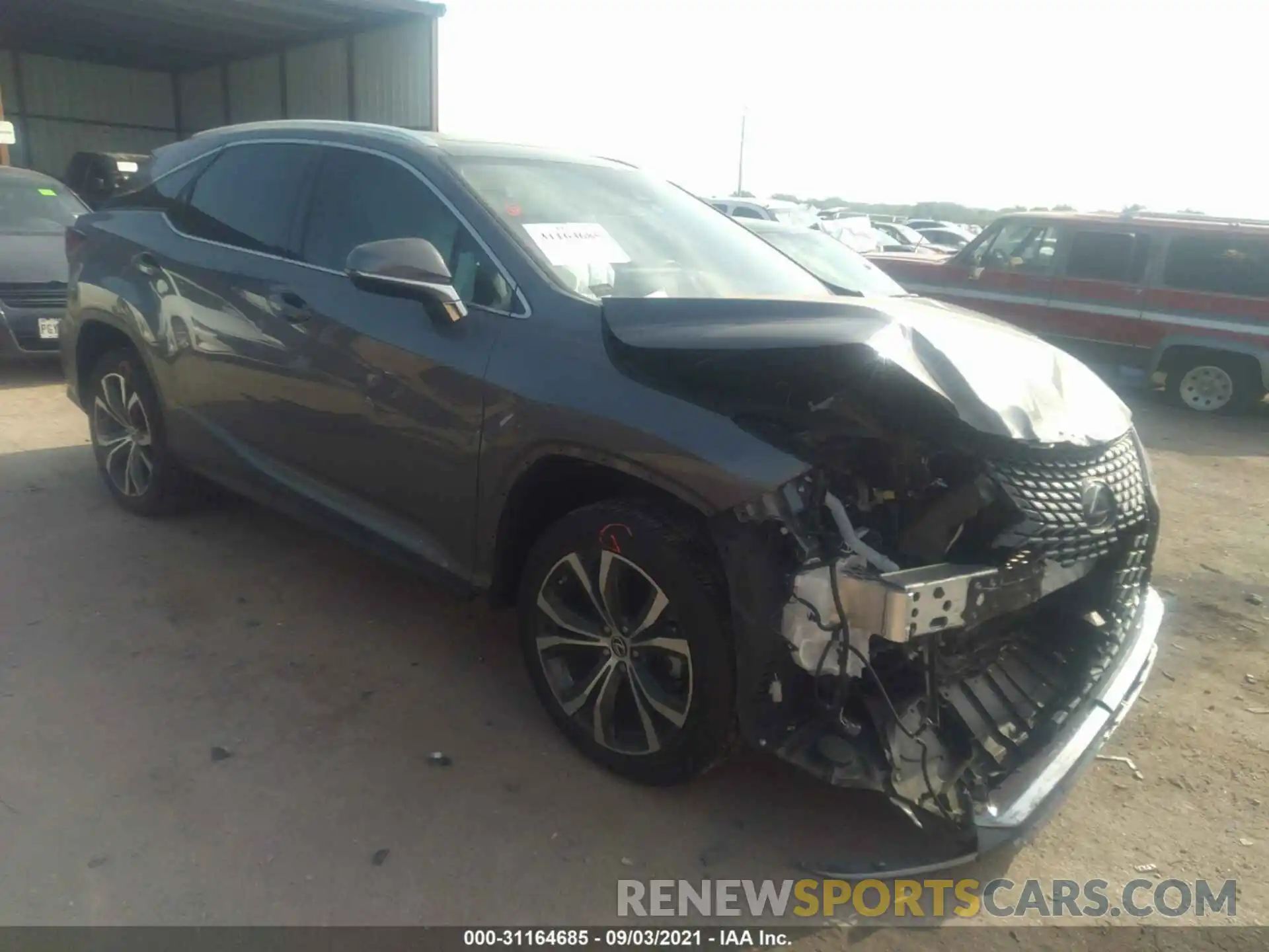 1 Photograph of a damaged car 2T2HZMDA0LC257989 LEXUS RX 2020