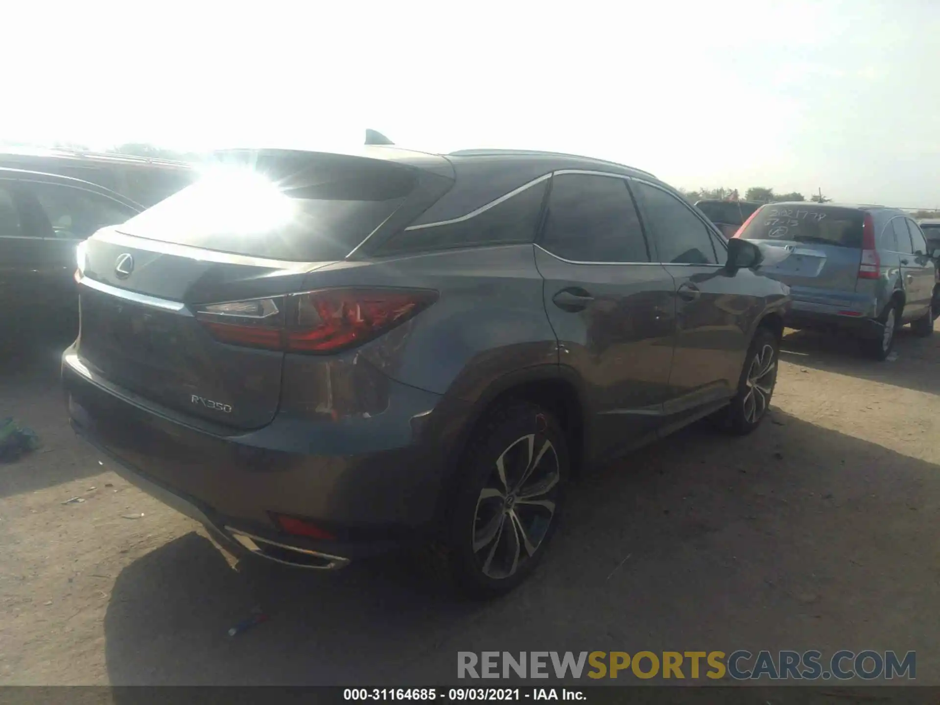 4 Photograph of a damaged car 2T2HZMDA0LC257989 LEXUS RX 2020