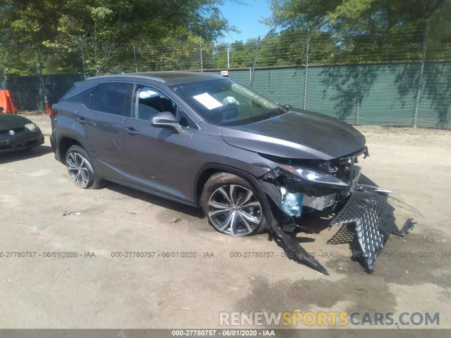 1 Photograph of a damaged car 2T2HZMDA1LC218442 LEXUS RX 2020