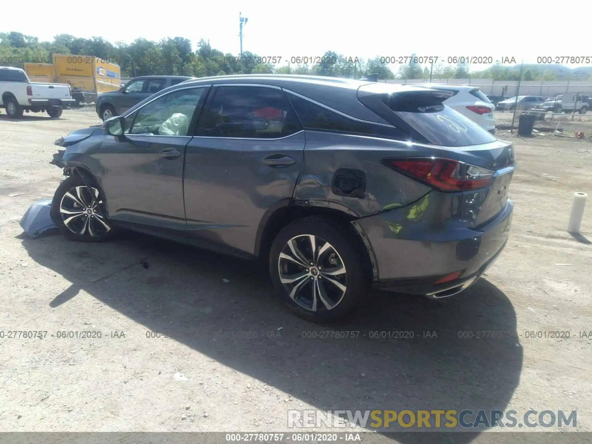 3 Фотография поврежденного автомобиля 2T2HZMDA1LC218442 LEXUS RX 2020