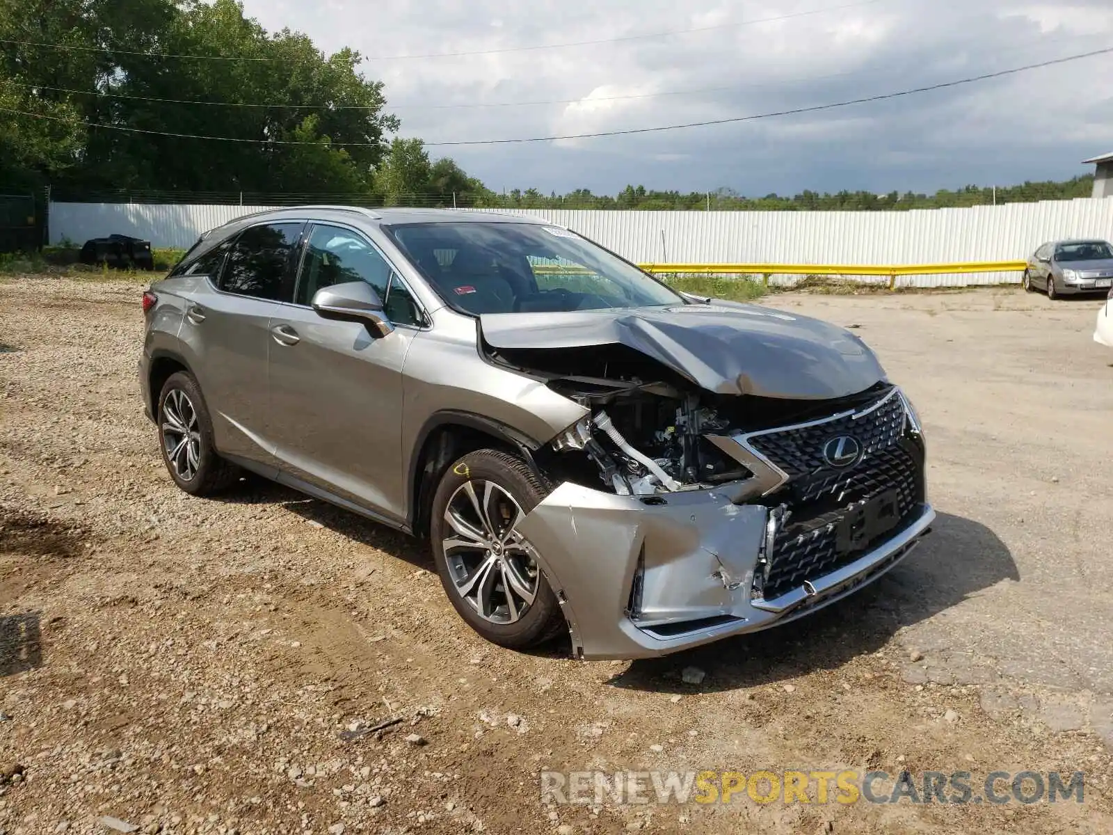 1 Photograph of a damaged car 2T2HZMDA1LC225441 LEXUS RX 2020