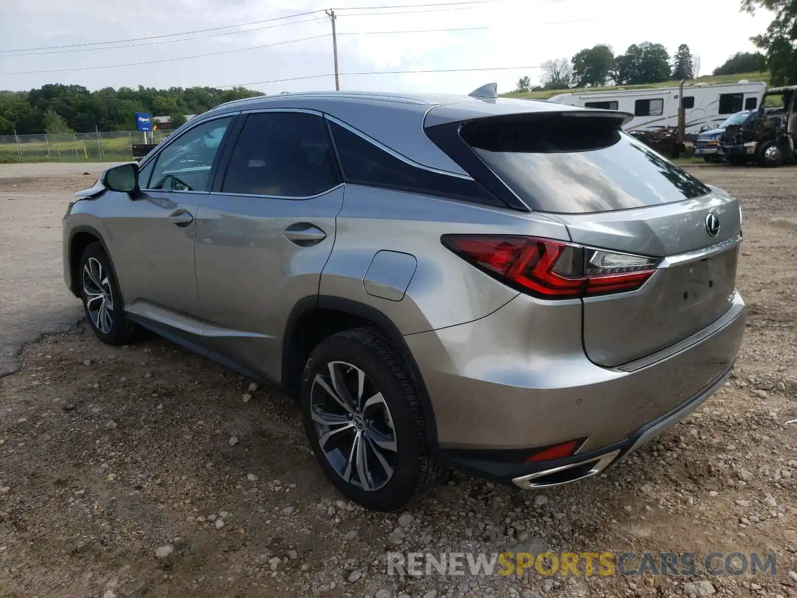 3 Photograph of a damaged car 2T2HZMDA1LC225441 LEXUS RX 2020