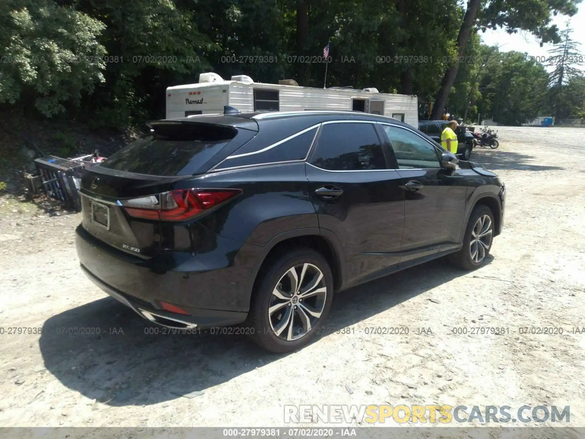 4 Фотография поврежденного автомобиля 2T2HZMDA1LC230719 LEXUS RX 2020