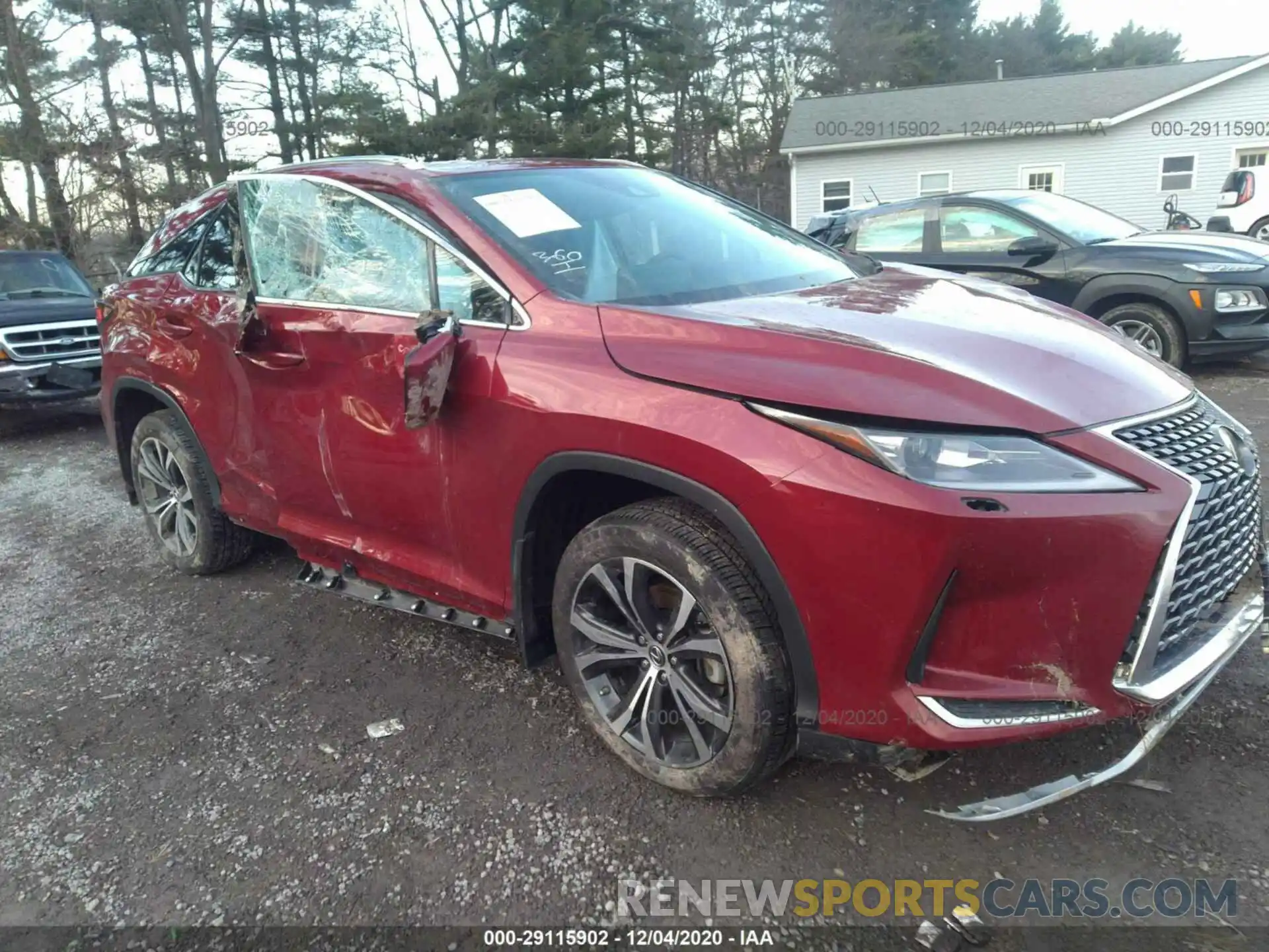 6 Photograph of a damaged car 2T2HZMDA1LC232437 LEXUS RX 2020