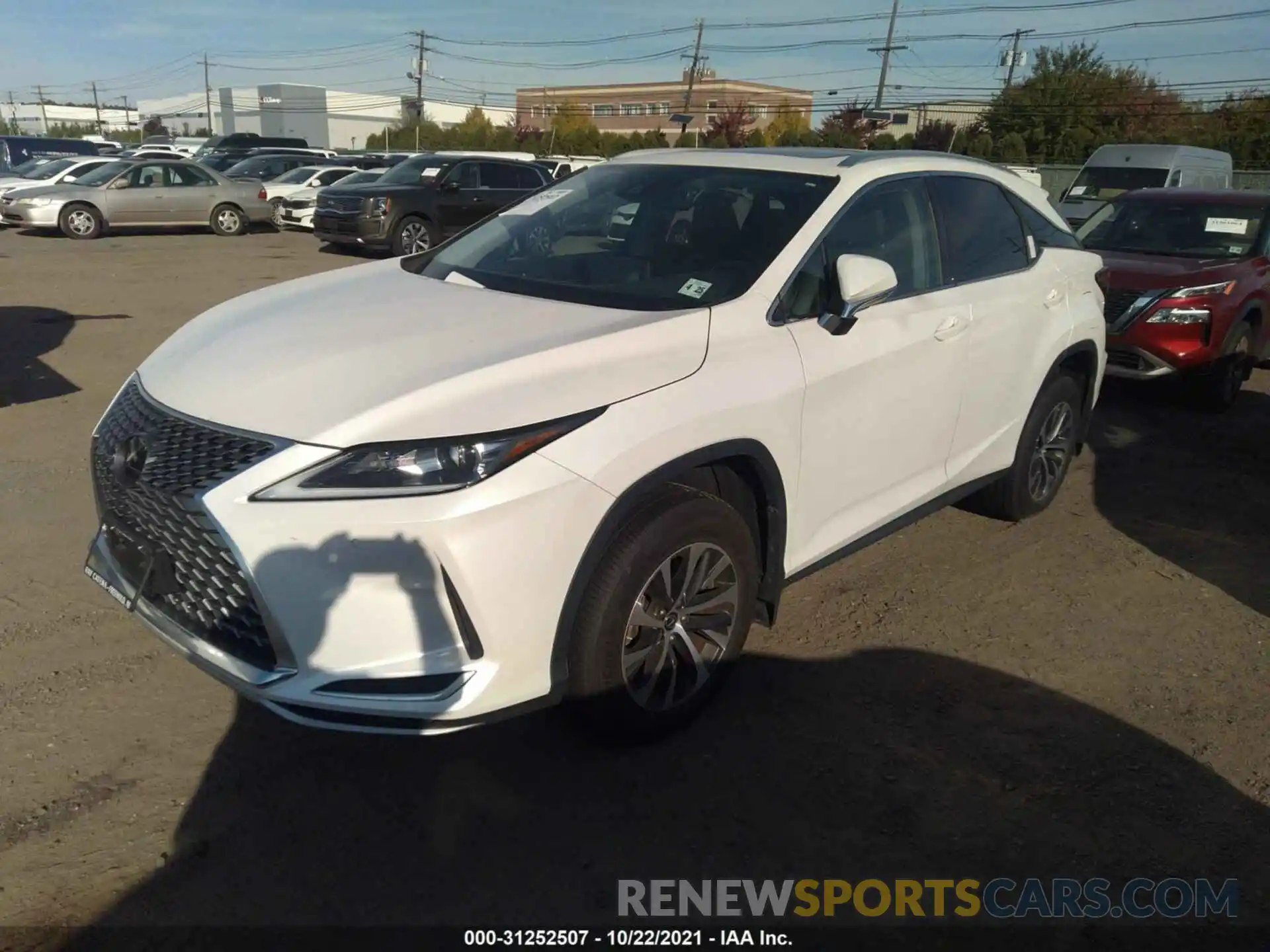 2 Photograph of a damaged car 2T2HZMDA1LC240523 LEXUS RX 2020