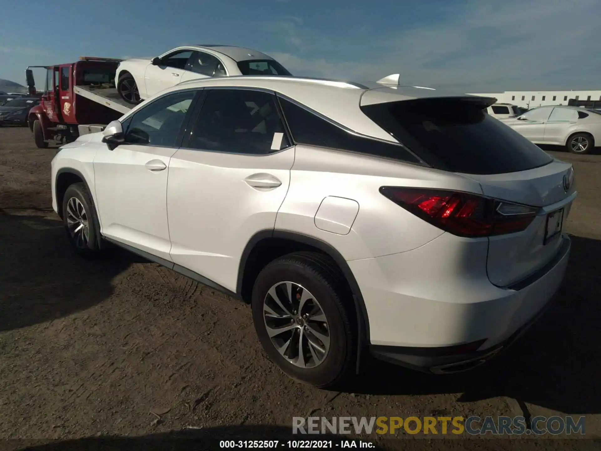 3 Photograph of a damaged car 2T2HZMDA1LC240523 LEXUS RX 2020