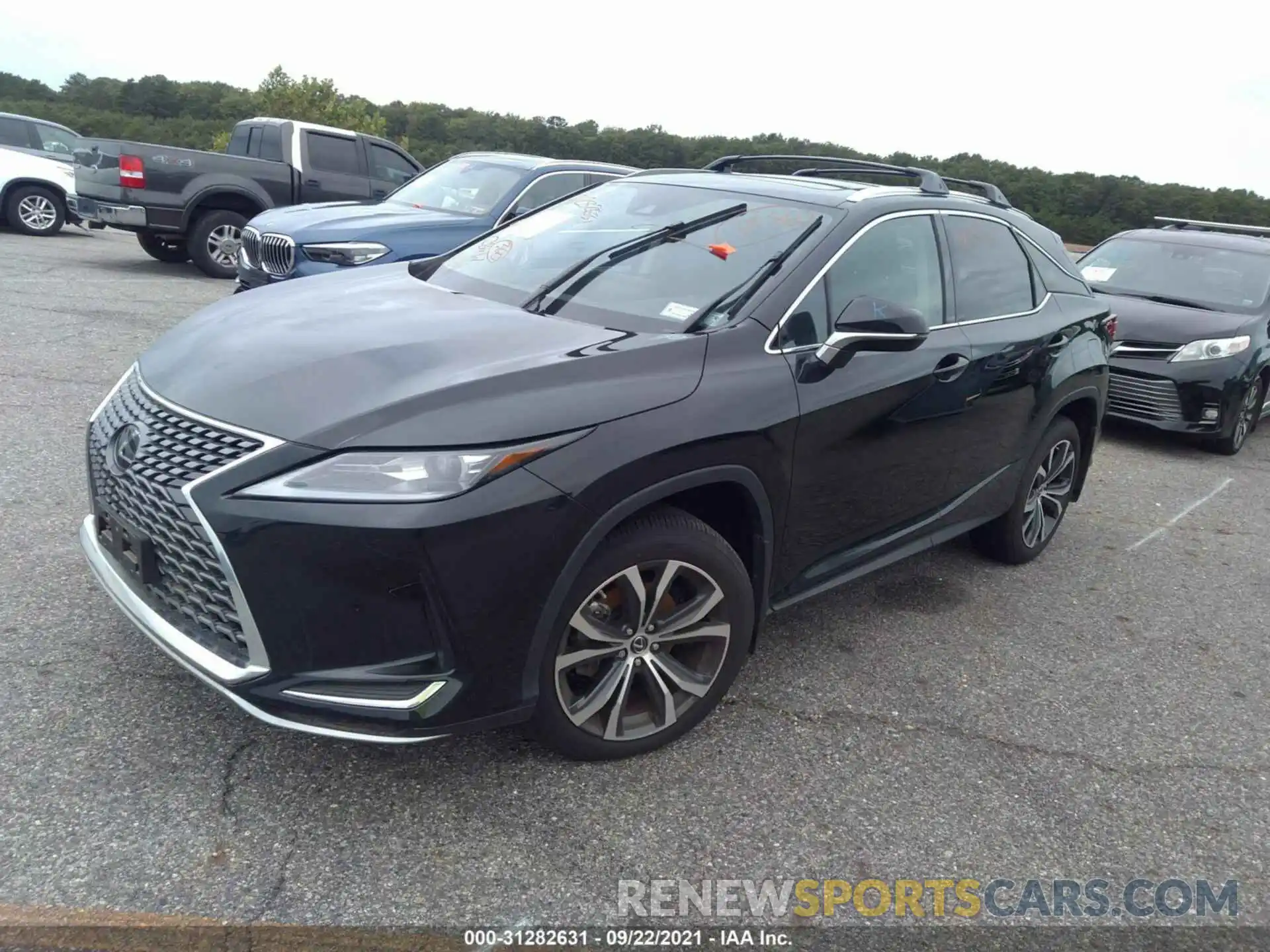 2 Photograph of a damaged car 2T2HZMDA1LC249402 LEXUS RX 2020