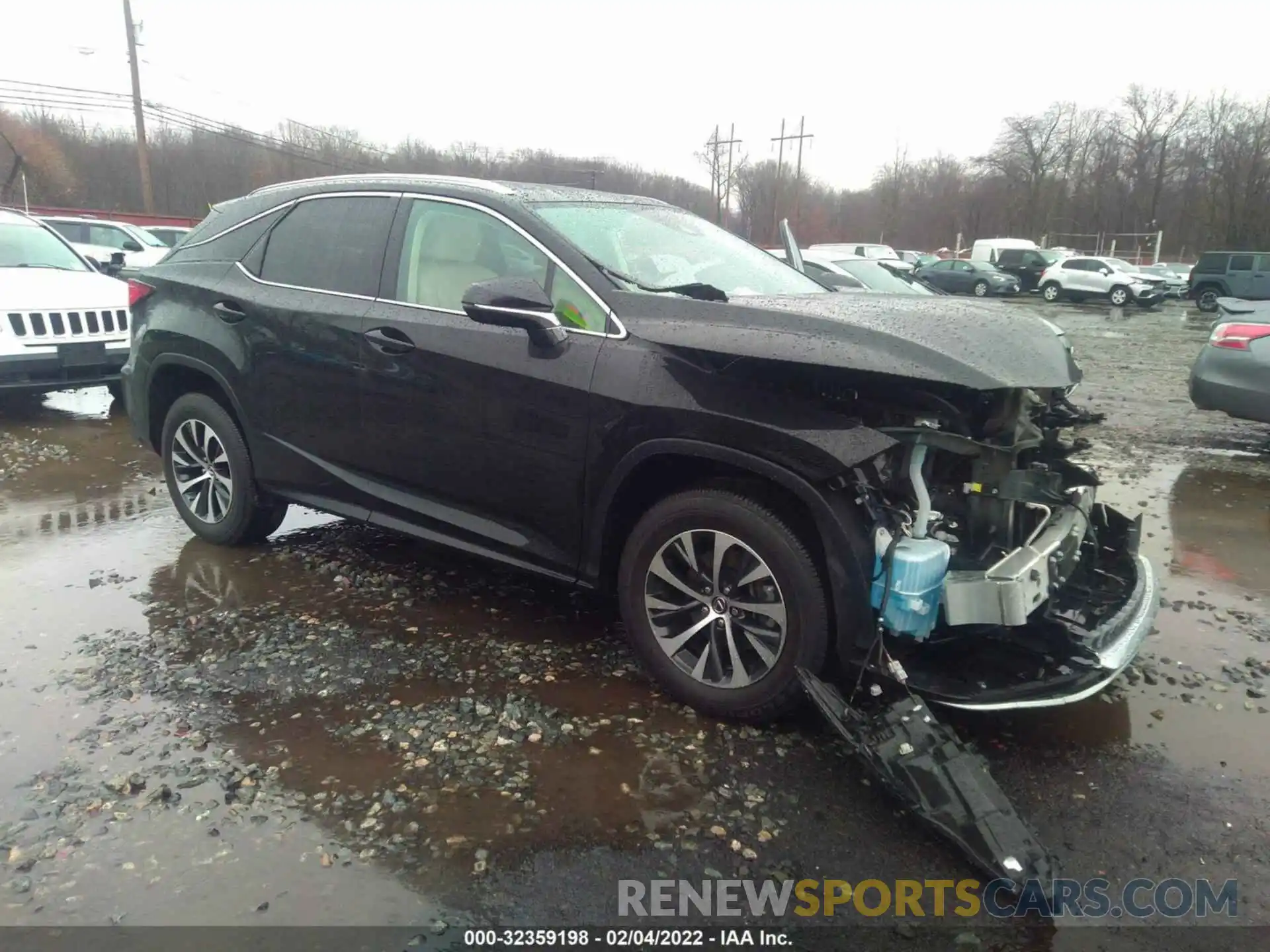 1 Photograph of a damaged car 2T2HZMDA1LC256723 LEXUS RX 2020