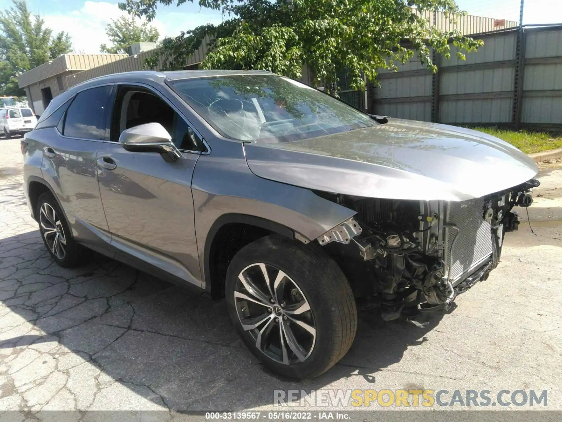 1 Photograph of a damaged car 2T2HZMDA2LC213685 LEXUS RX 2020