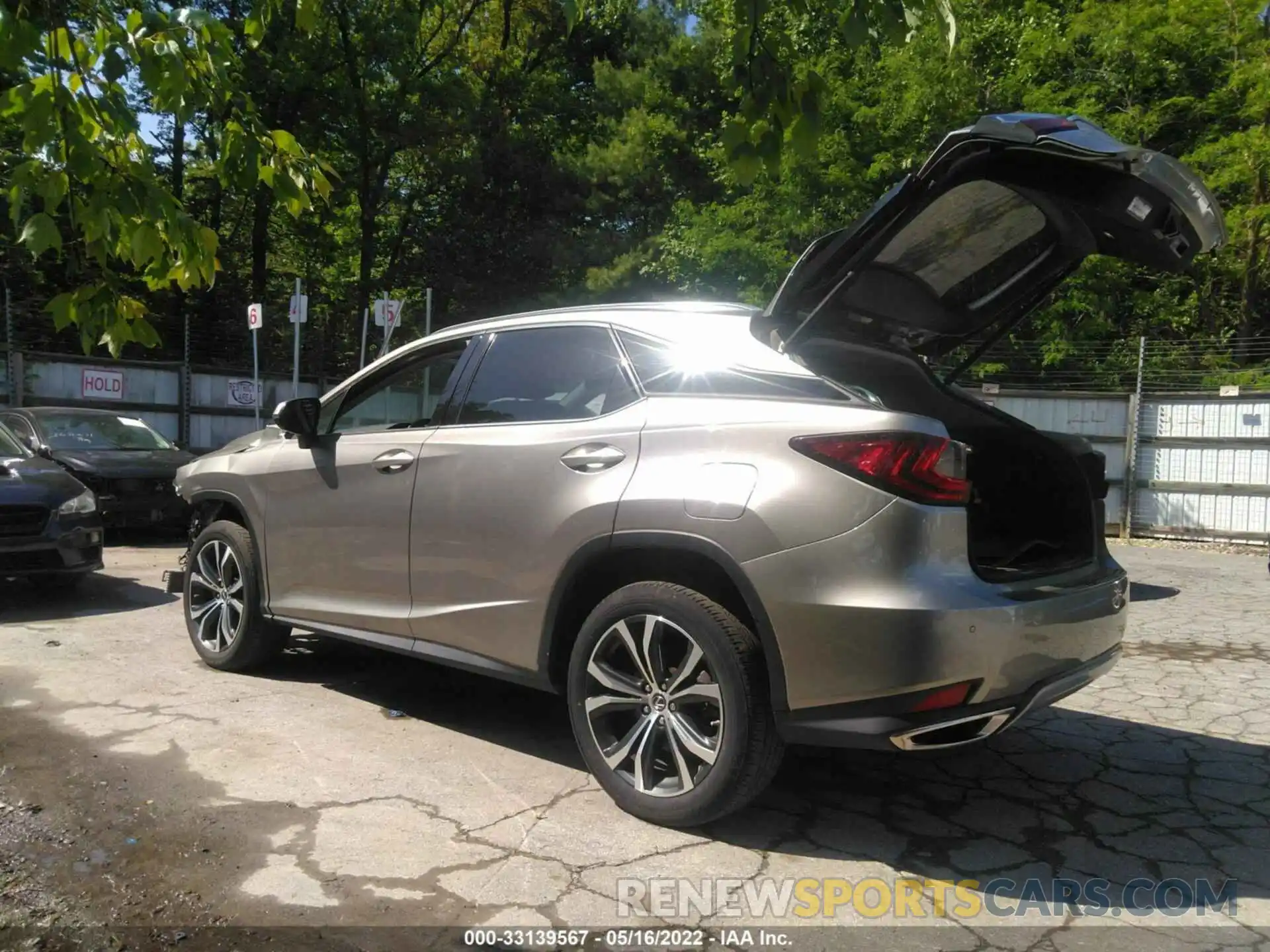 3 Фотография поврежденного автомобиля 2T2HZMDA2LC213685 LEXUS RX 2020