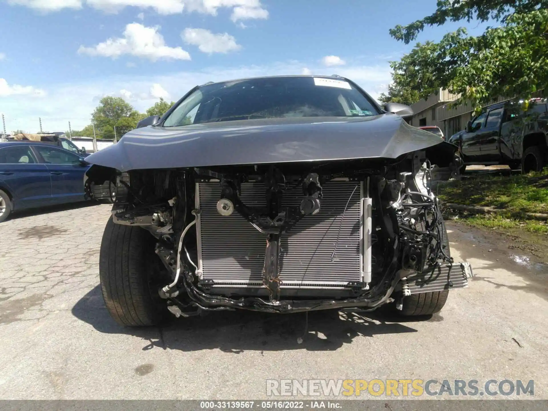 6 Photograph of a damaged car 2T2HZMDA2LC213685 LEXUS RX 2020