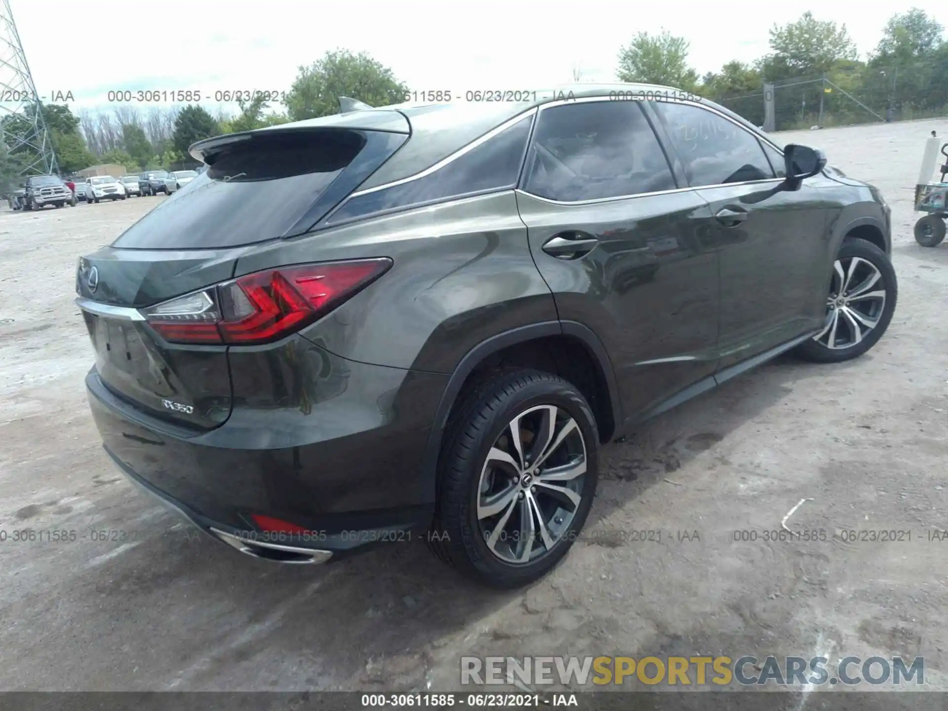 4 Фотография поврежденного автомобиля 2T2HZMDA2LC221981 LEXUS RX 2020