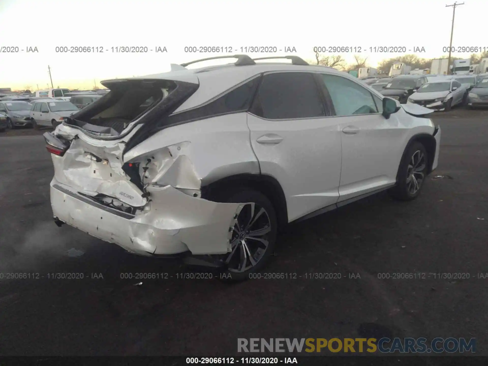 4 Photograph of a damaged car 2T2HZMDA2LC226839 LEXUS RX 2020