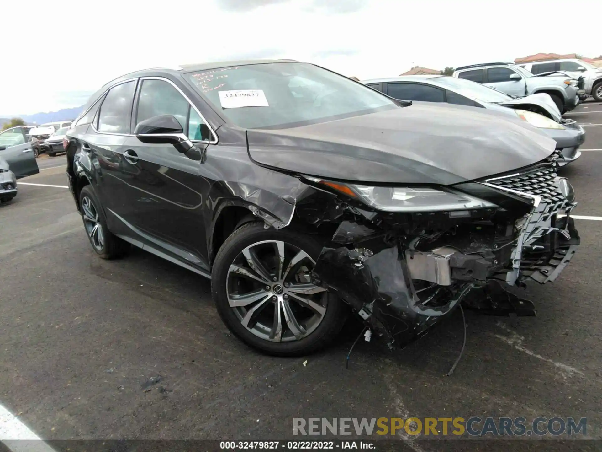 1 Photograph of a damaged car 2T2HZMDA2LC226890 LEXUS RX 2020