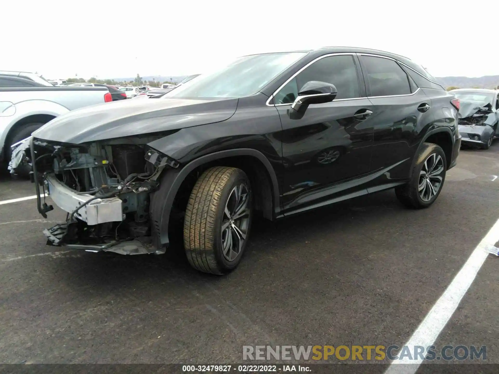 2 Photograph of a damaged car 2T2HZMDA2LC226890 LEXUS RX 2020