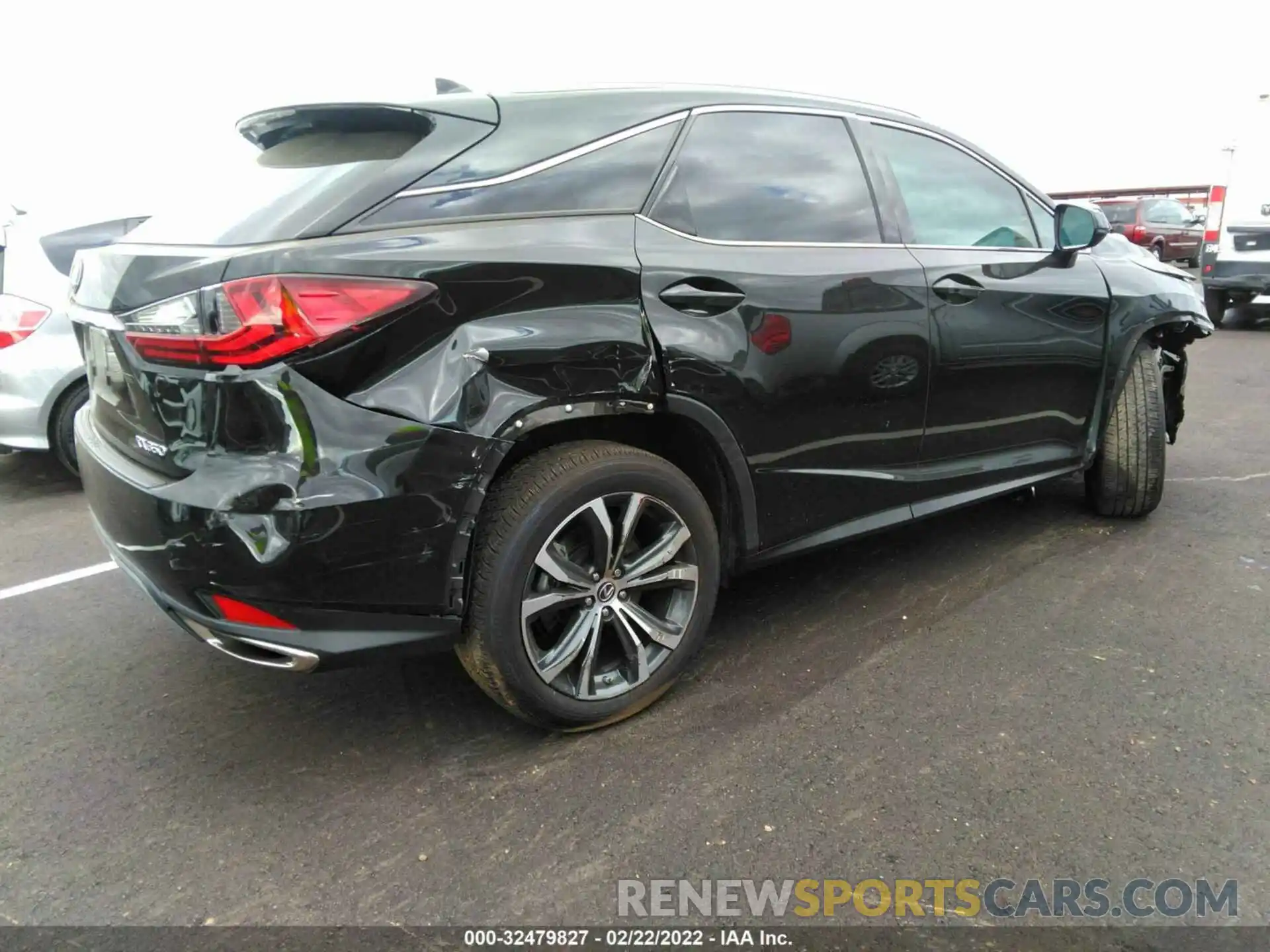 4 Photograph of a damaged car 2T2HZMDA2LC226890 LEXUS RX 2020