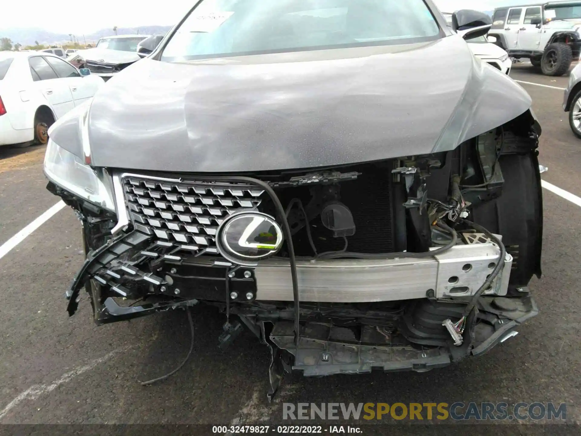 6 Photograph of a damaged car 2T2HZMDA2LC226890 LEXUS RX 2020