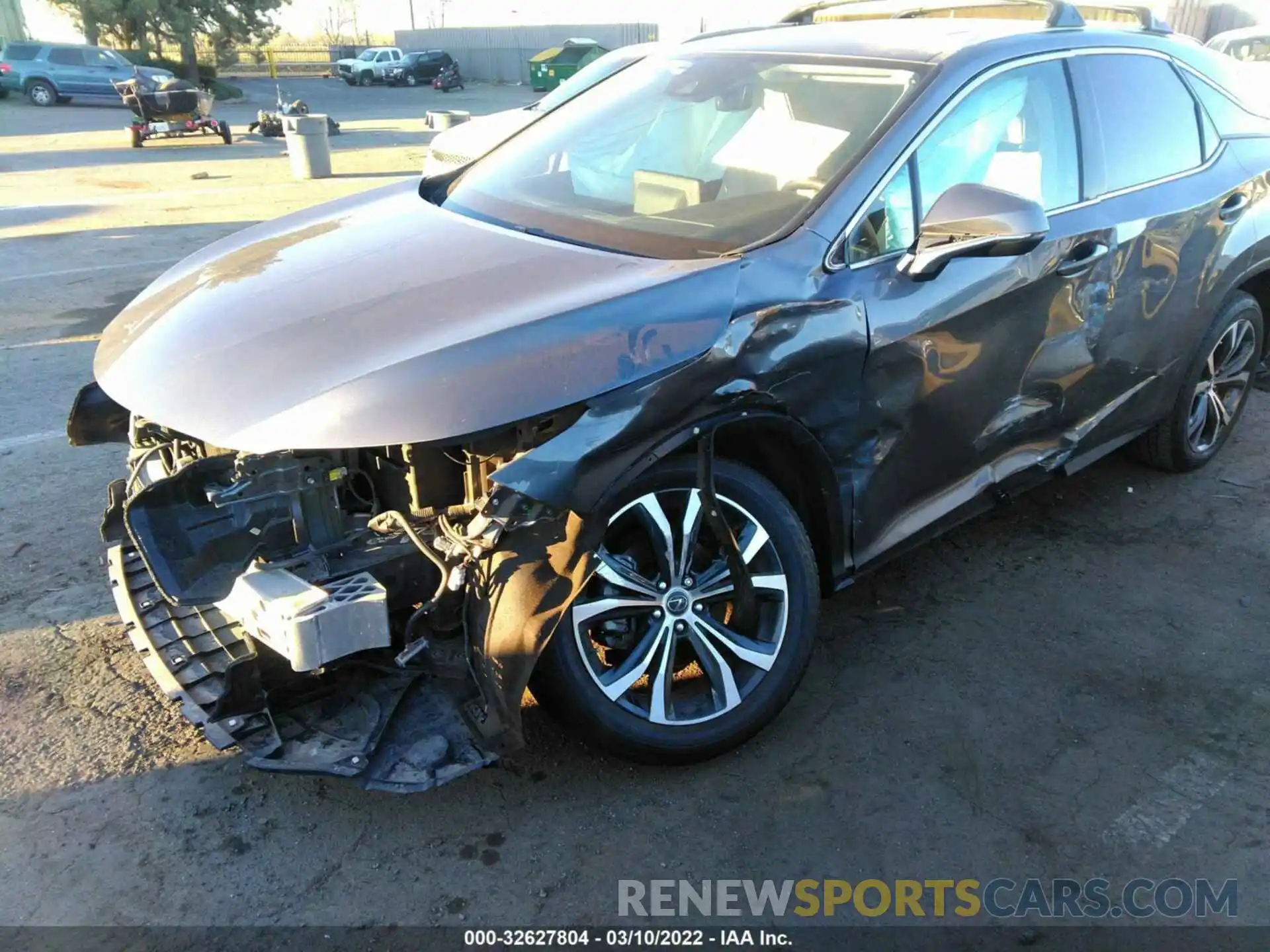 6 Photograph of a damaged car 2T2HZMDA2LC233628 LEXUS RX 2020