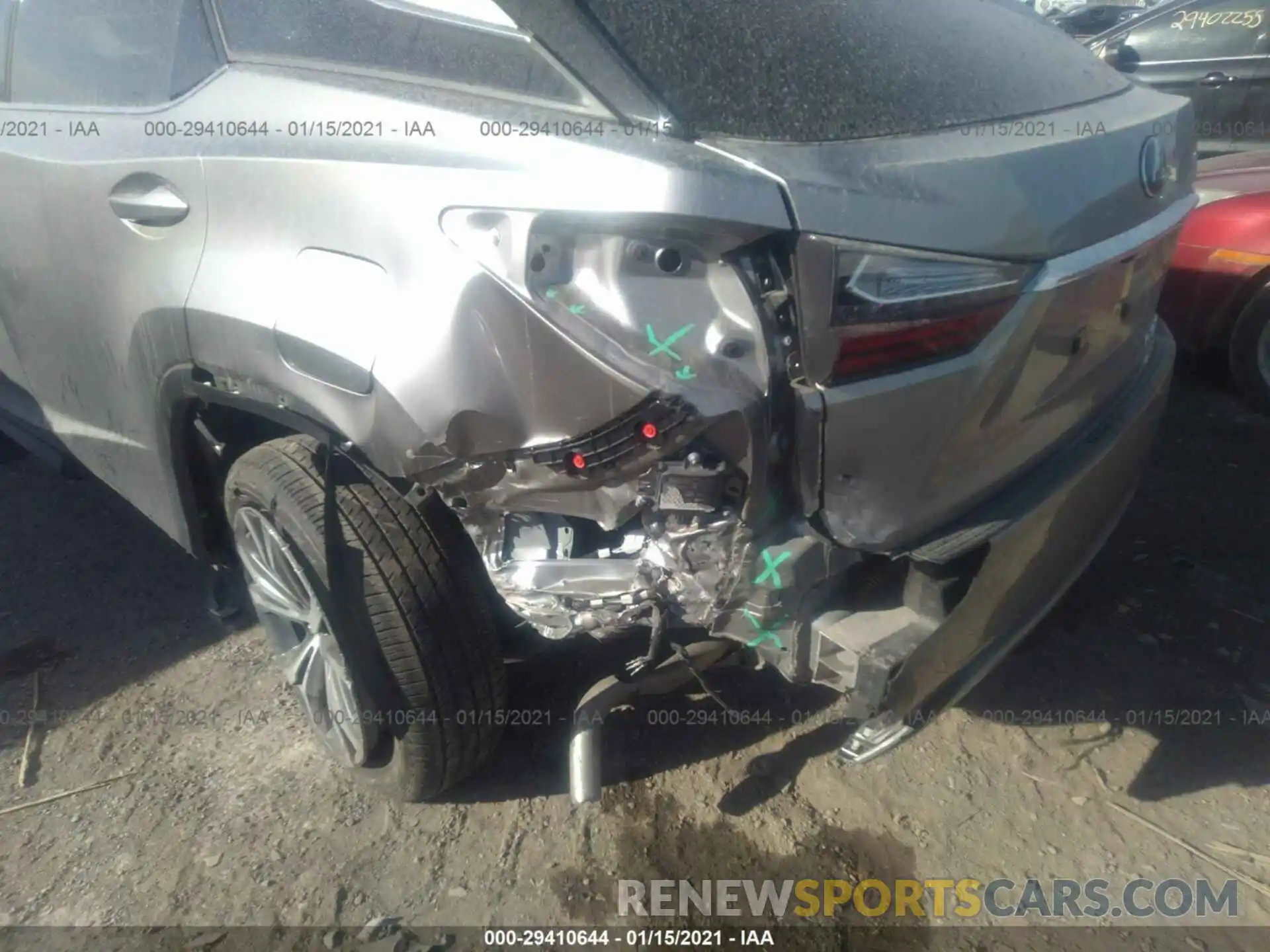 6 Фотография поврежденного автомобиля 2T2HZMDA2LC237243 LEXUS RX 2020