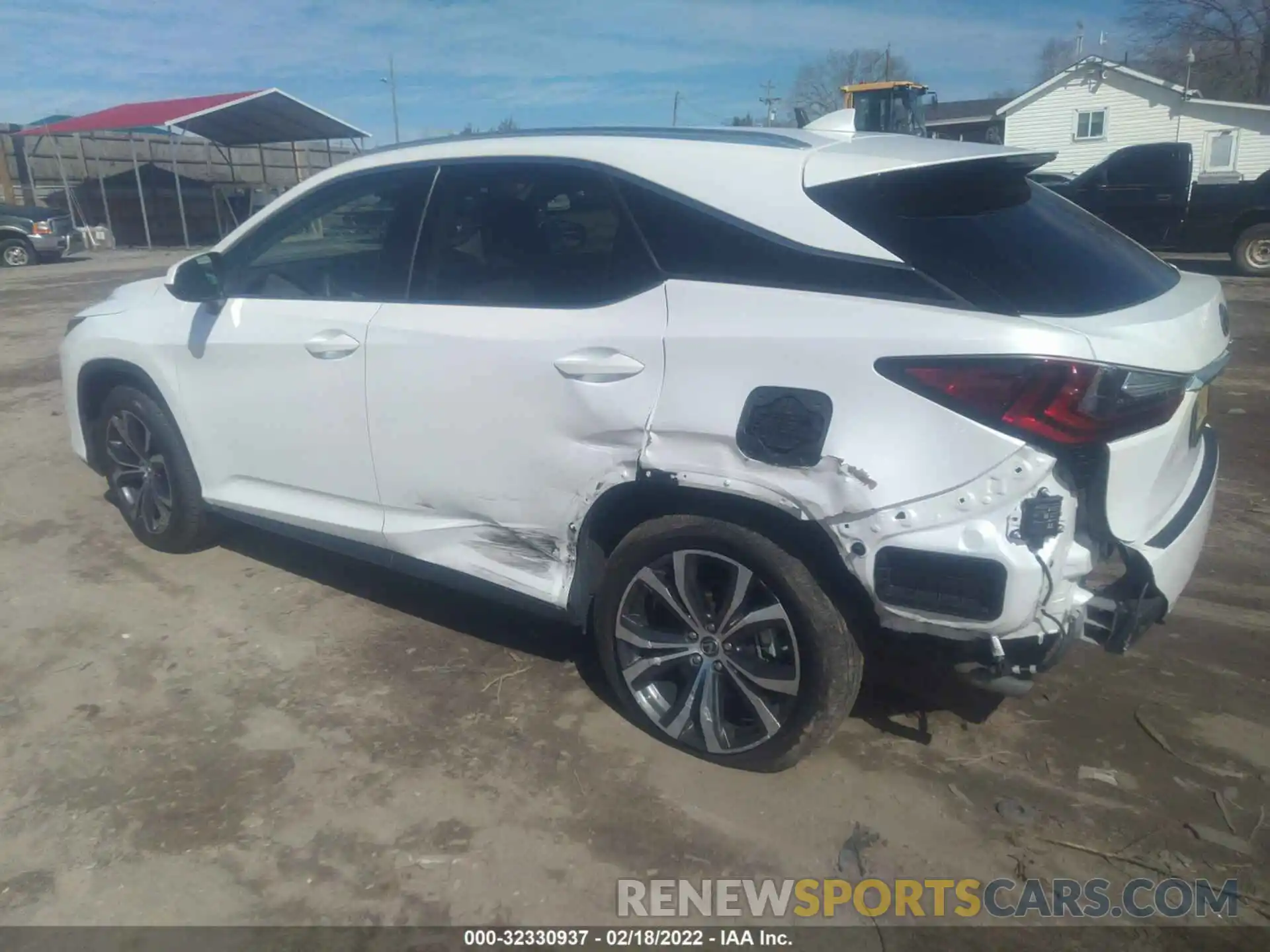 3 Photograph of a damaged car 2T2HZMDA2LC237260 LEXUS RX 2020