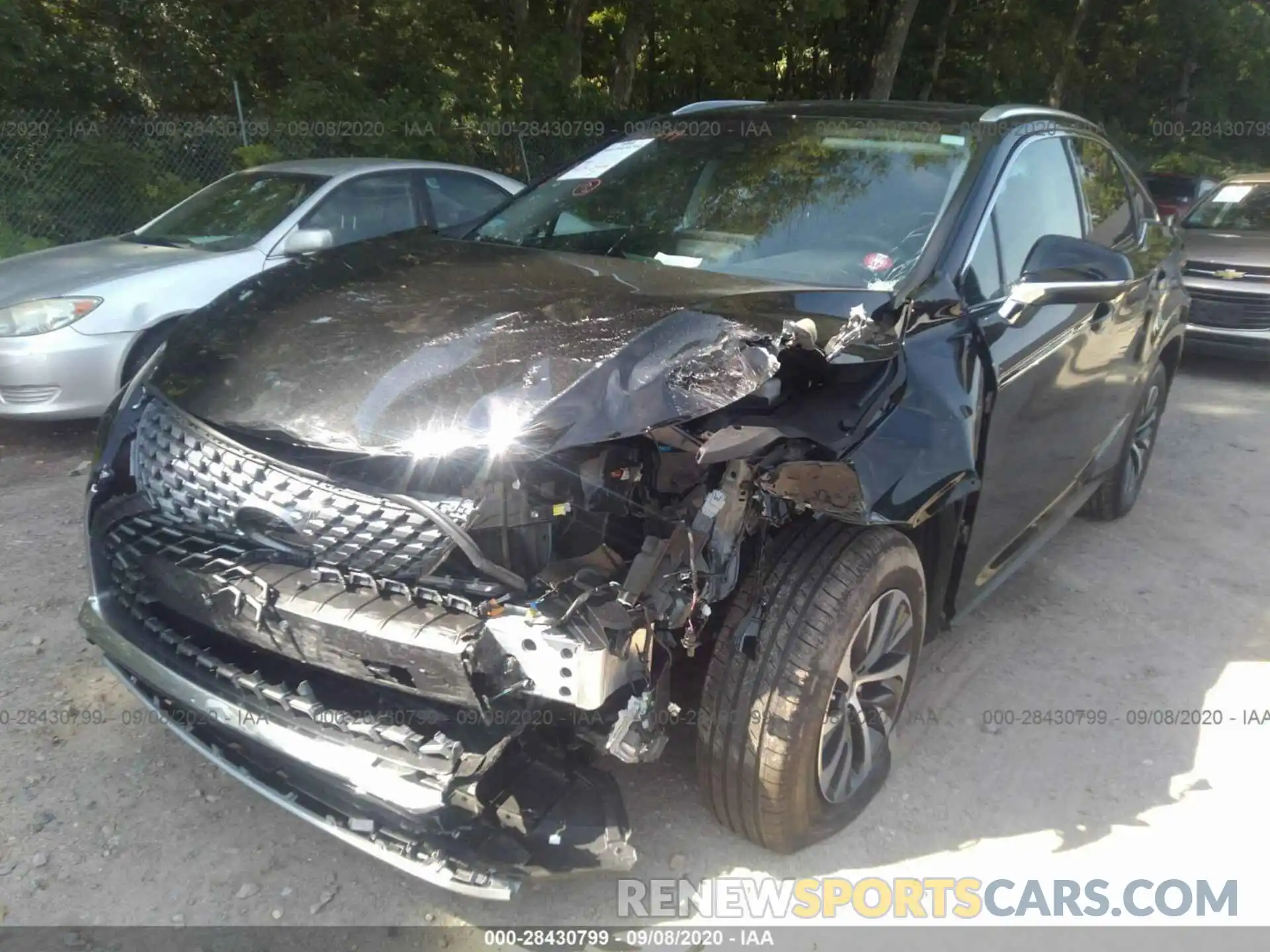 2 Photograph of a damaged car 2T2HZMDA2LC239901 LEXUS RX 2020