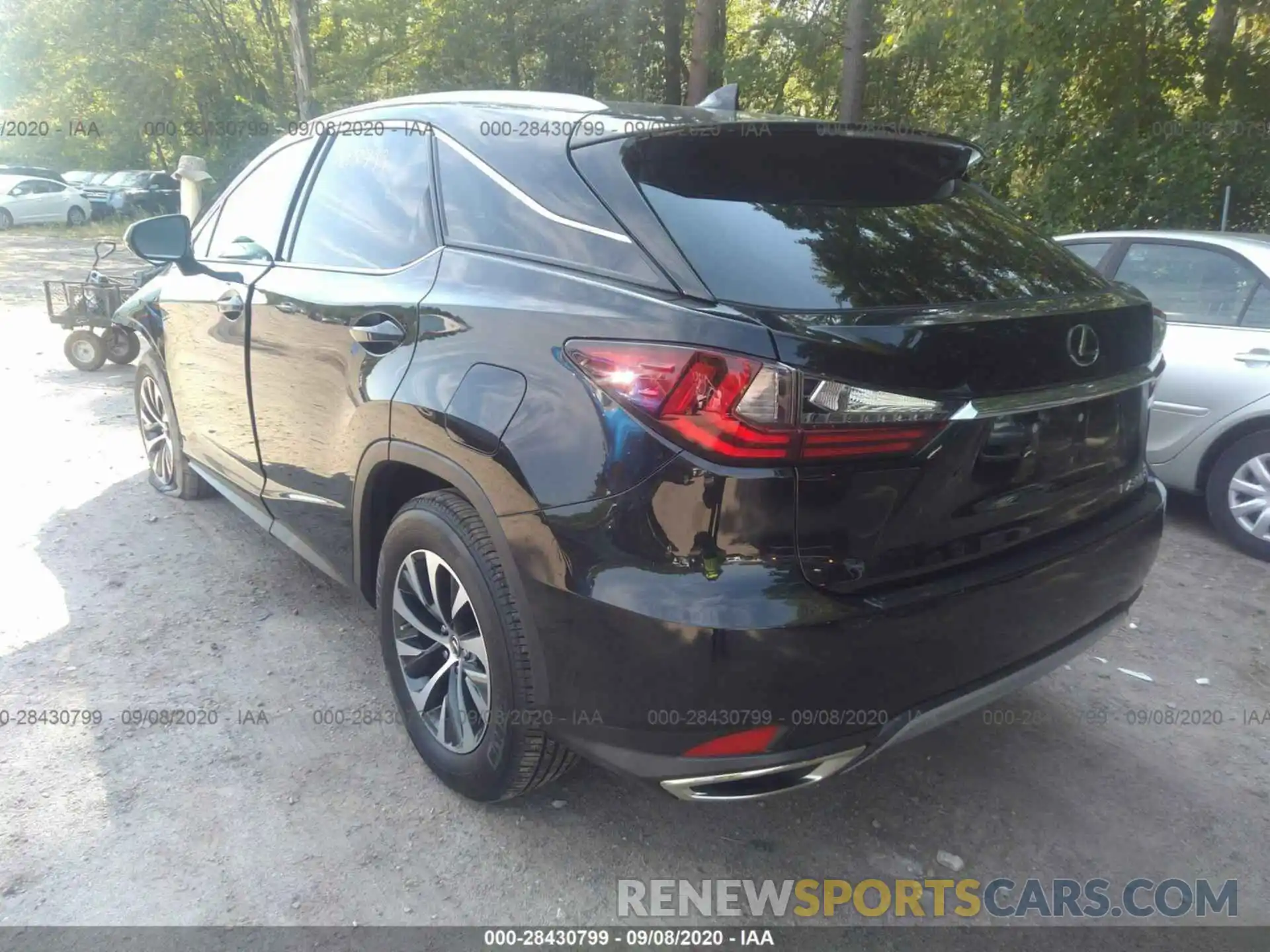 3 Photograph of a damaged car 2T2HZMDA2LC239901 LEXUS RX 2020