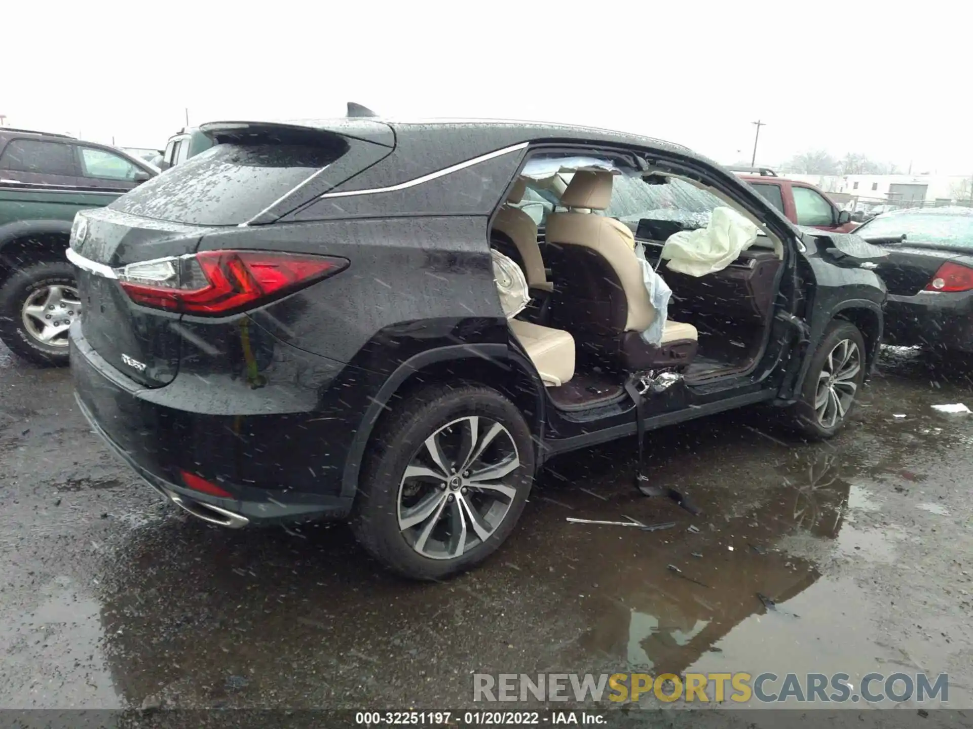 4 Photograph of a damaged car 2T2HZMDA2LC249134 LEXUS RX 2020