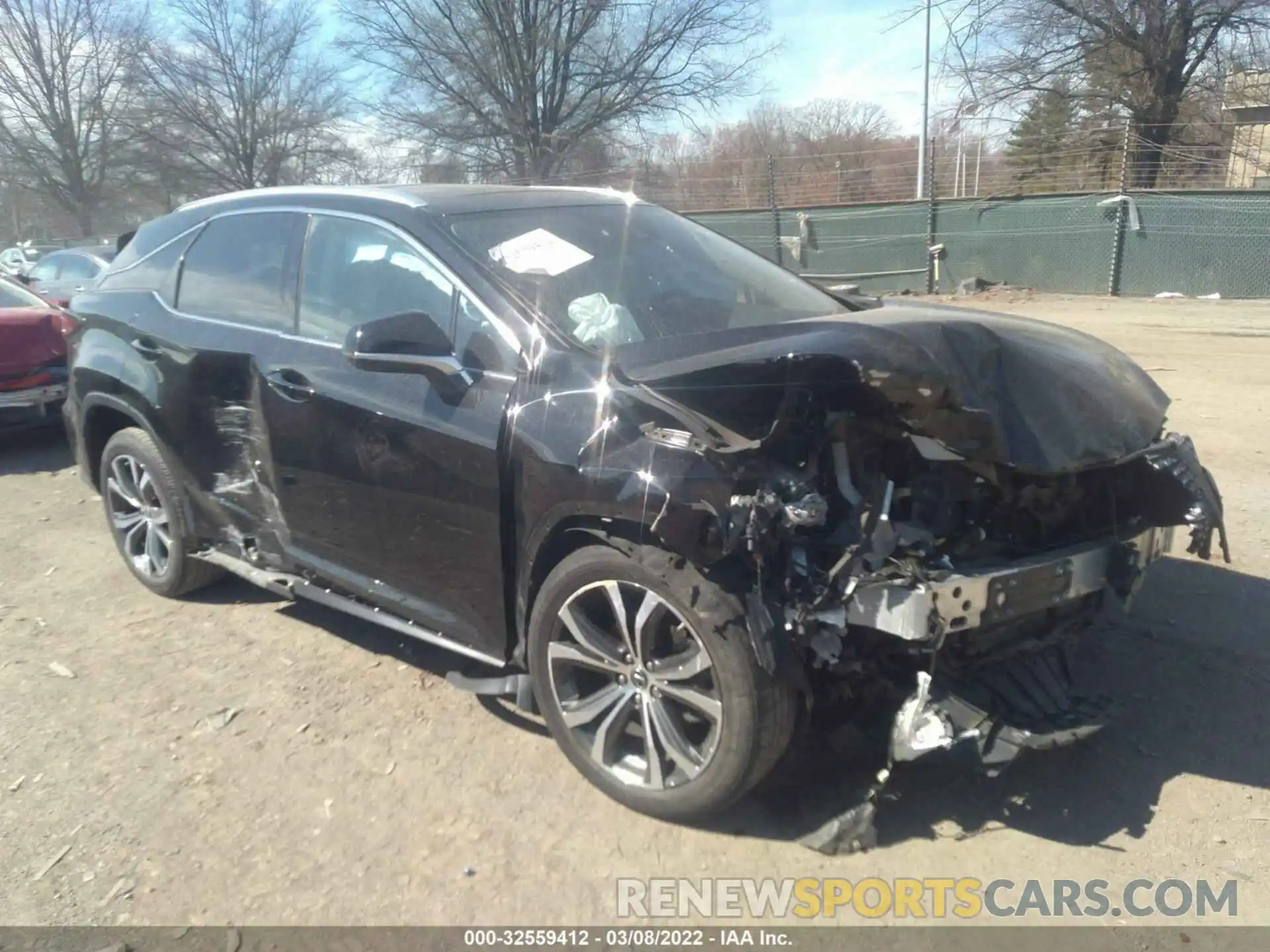 1 Photograph of a damaged car 2T2HZMDA3LC214912 LEXUS RX 2020