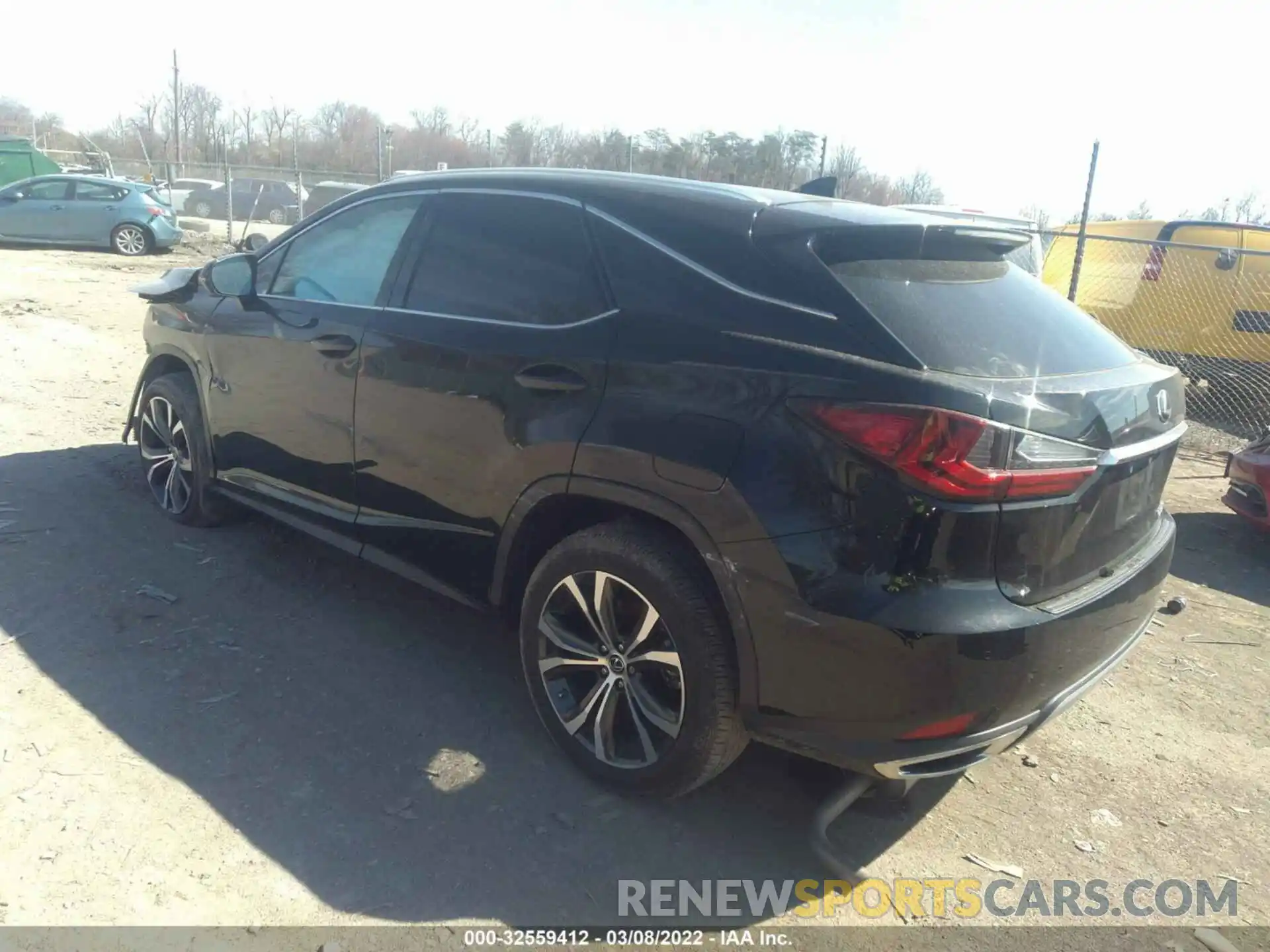 3 Photograph of a damaged car 2T2HZMDA3LC214912 LEXUS RX 2020