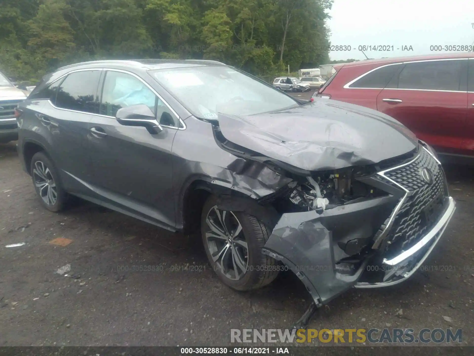 1 Photograph of a damaged car 2T2HZMDA3LC219172 LEXUS RX 2020