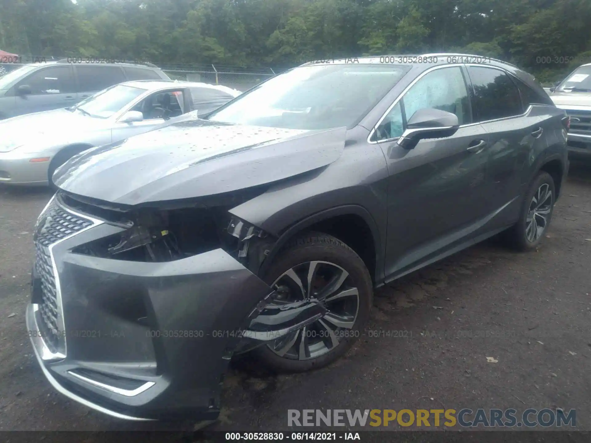 2 Photograph of a damaged car 2T2HZMDA3LC219172 LEXUS RX 2020