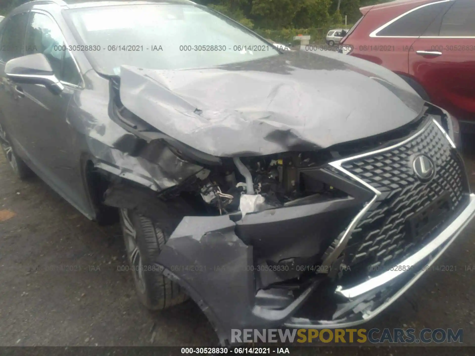 6 Photograph of a damaged car 2T2HZMDA3LC219172 LEXUS RX 2020