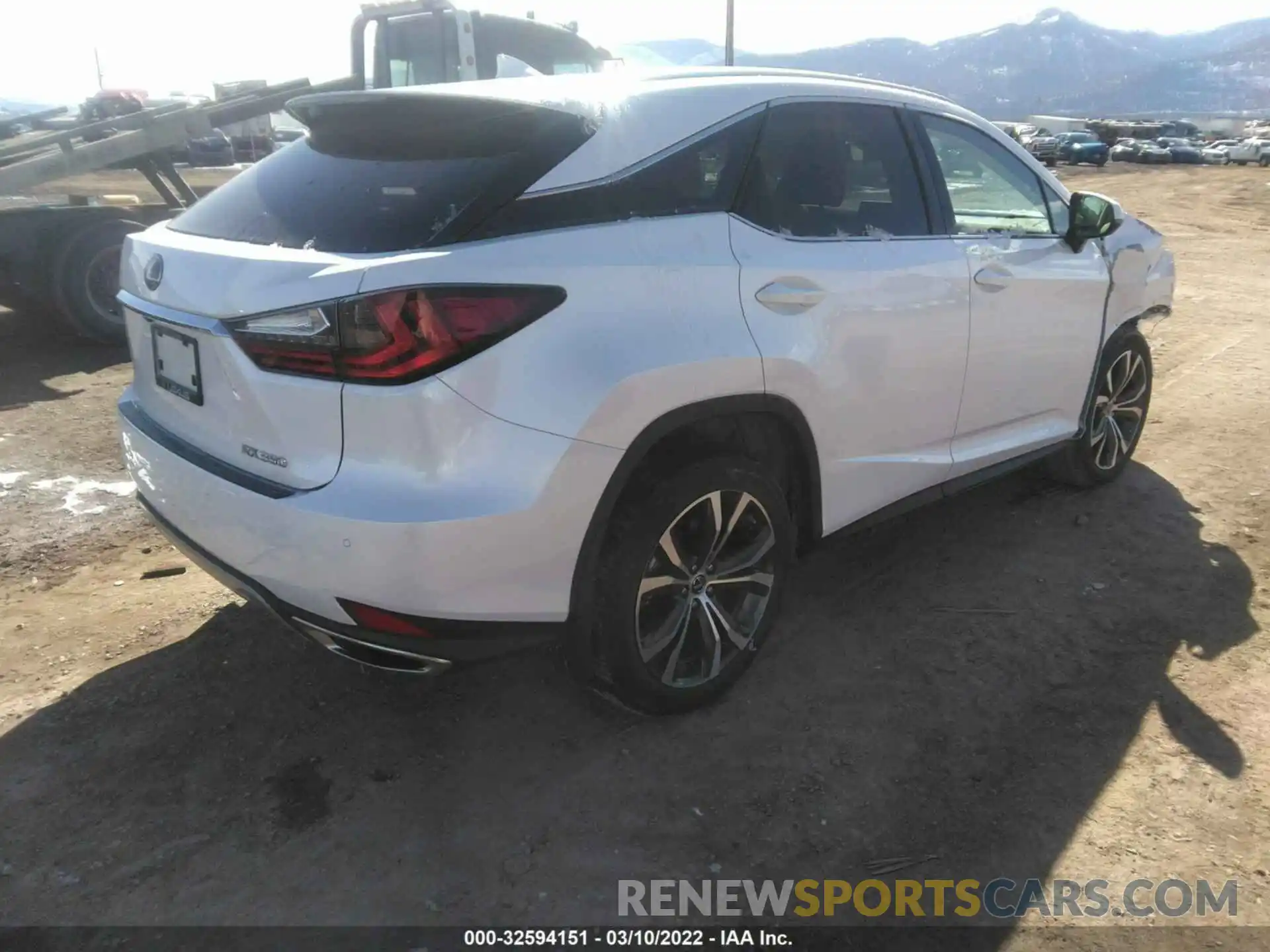 4 Photograph of a damaged car 2T2HZMDA4LC212277 LEXUS RX 2020