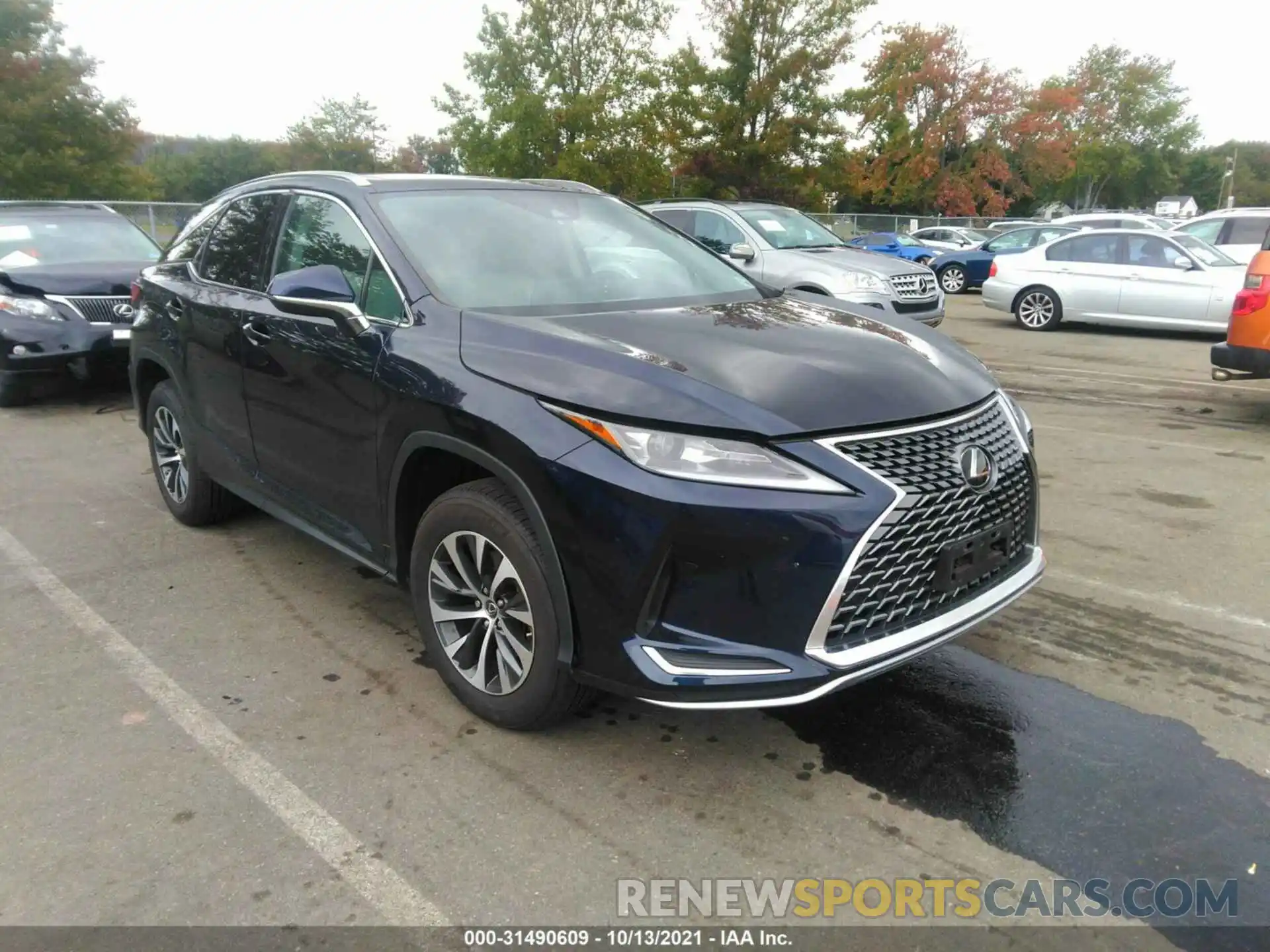 1 Photograph of a damaged car 2T2HZMDA4LC241004 LEXUS RX 2020