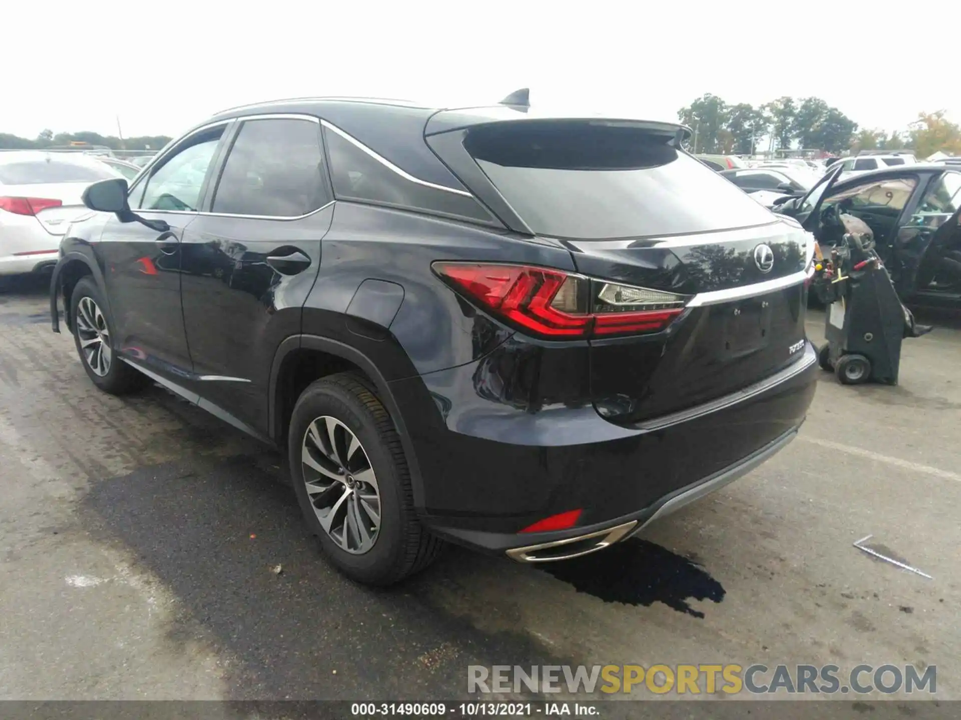 3 Photograph of a damaged car 2T2HZMDA4LC241004 LEXUS RX 2020