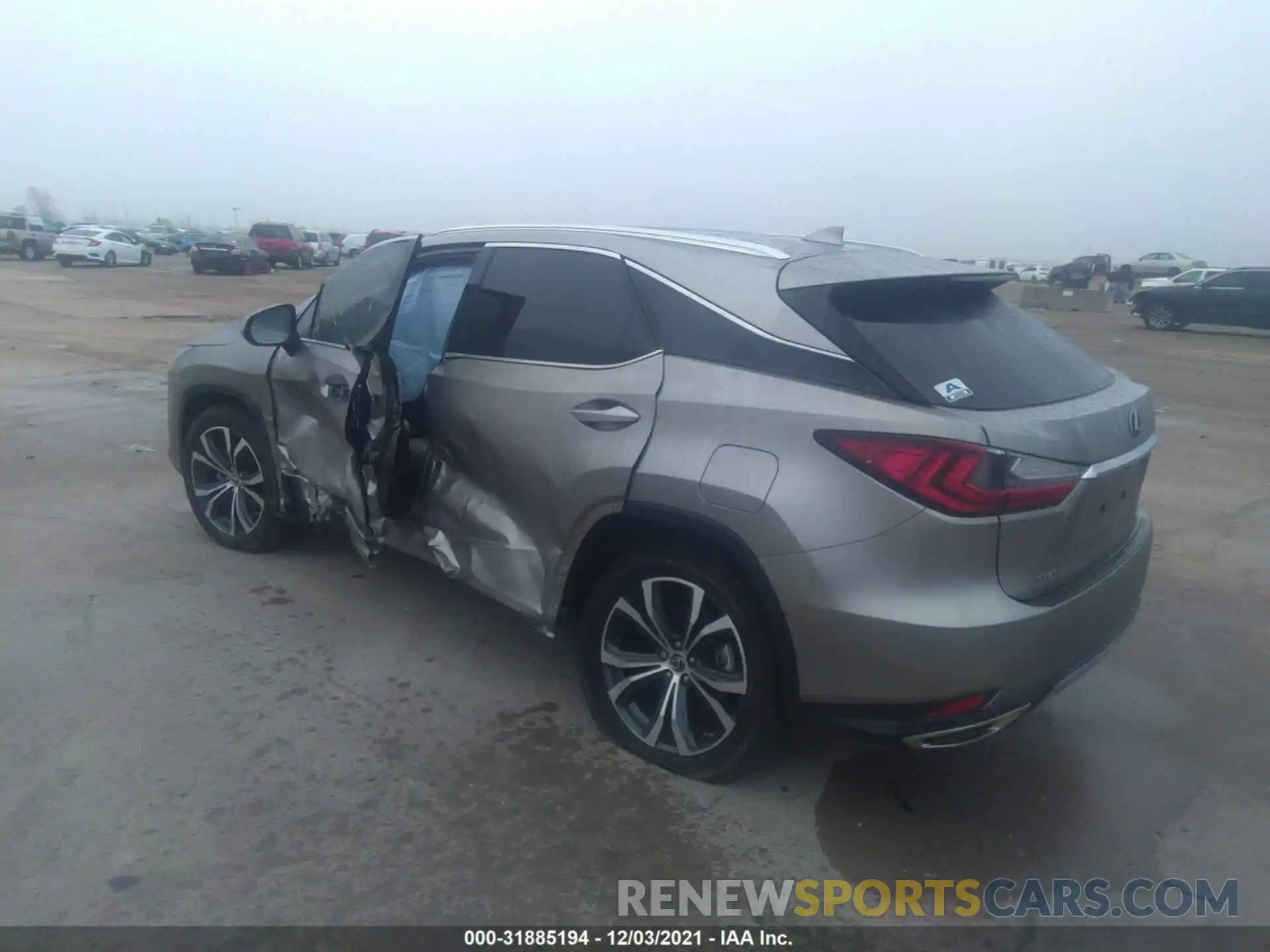 3 Photograph of a damaged car 2T2HZMDA4LC246879 LEXUS RX 2020