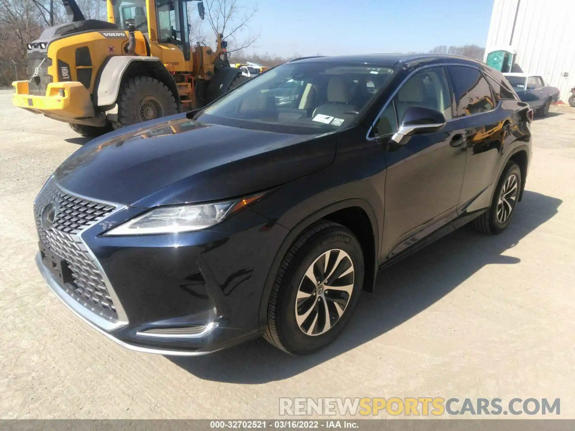 2 Photograph of a damaged car 2T2HZMDA4LC250737 LEXUS RX 2020