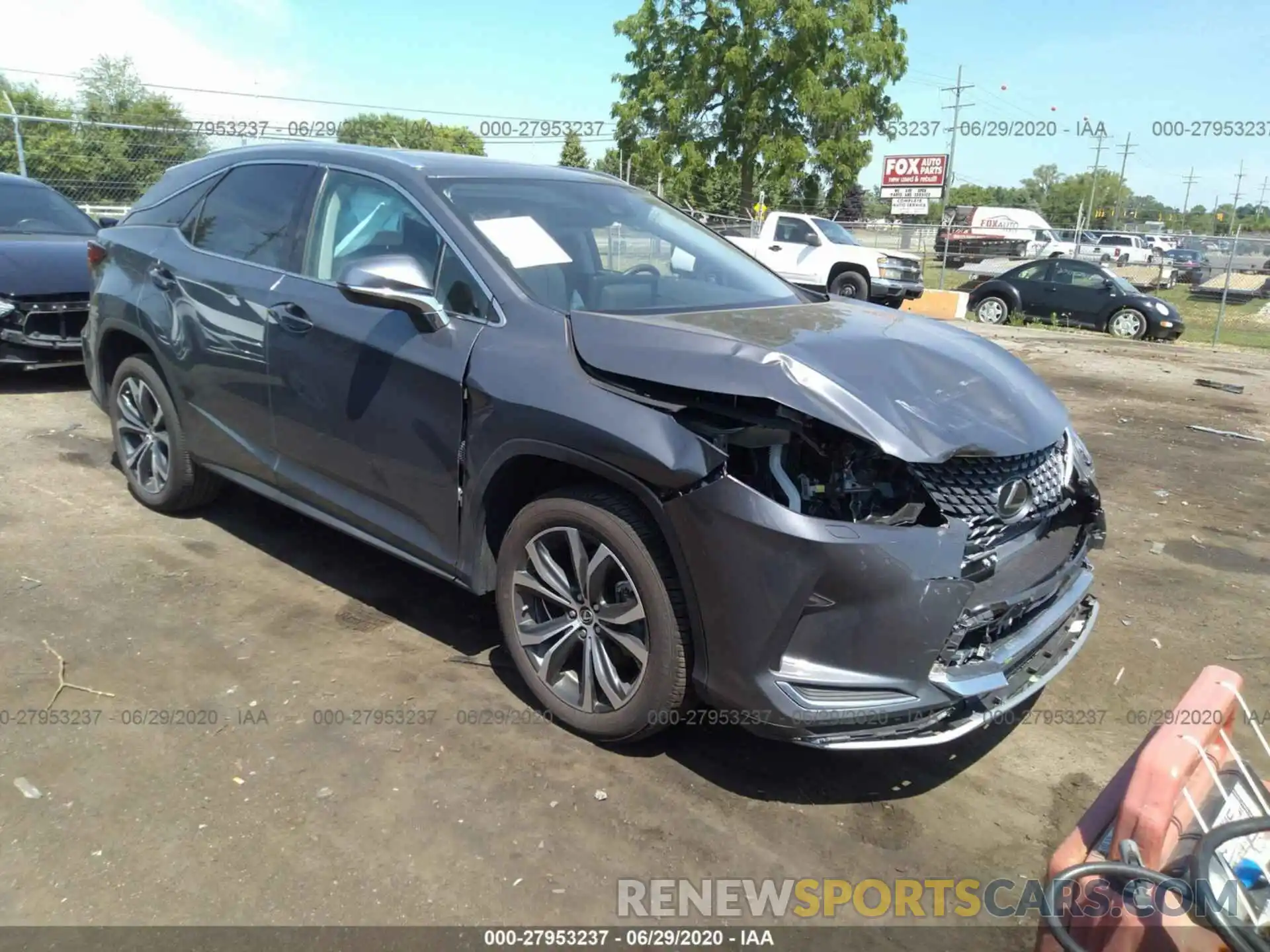 1 Photograph of a damaged car 2T2HZMDA5LC214488 LEXUS RX 2020