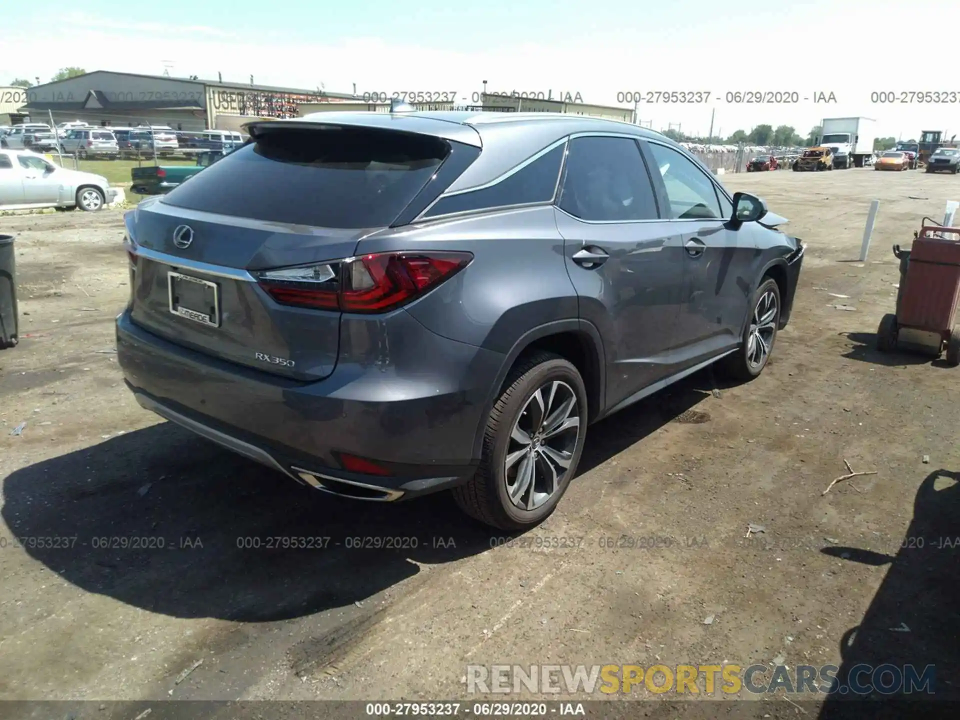 4 Photograph of a damaged car 2T2HZMDA5LC214488 LEXUS RX 2020