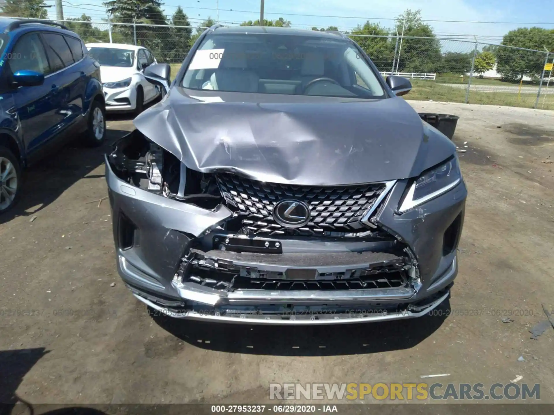 6 Photograph of a damaged car 2T2HZMDA5LC214488 LEXUS RX 2020