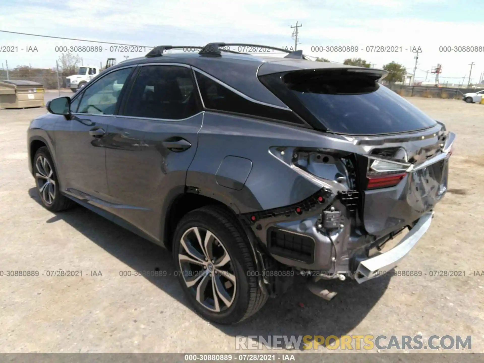 3 Photograph of a damaged car 2T2HZMDA5LC214720 LEXUS RX 2020